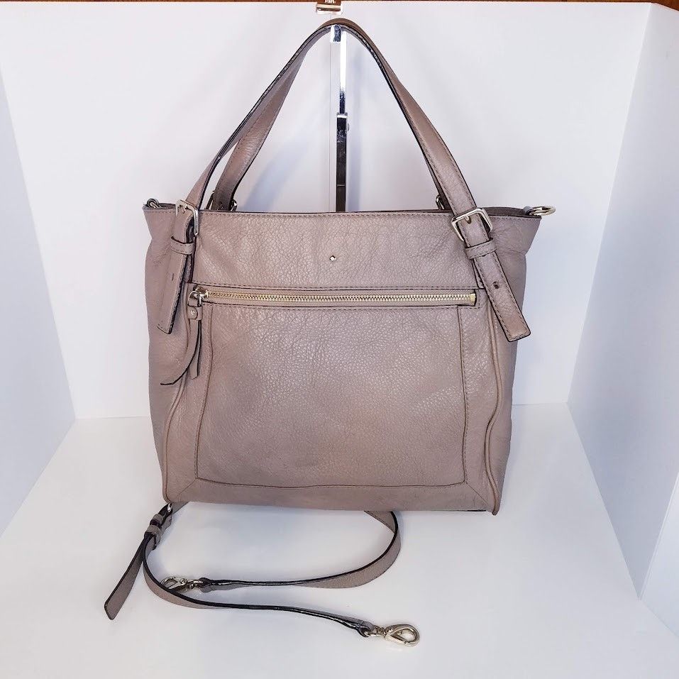 Kate Spade Kate Spade Cobble Hill Pebbled Taupe Leather Purse crossbody Size ONE SIZE - 1 Thumbnail