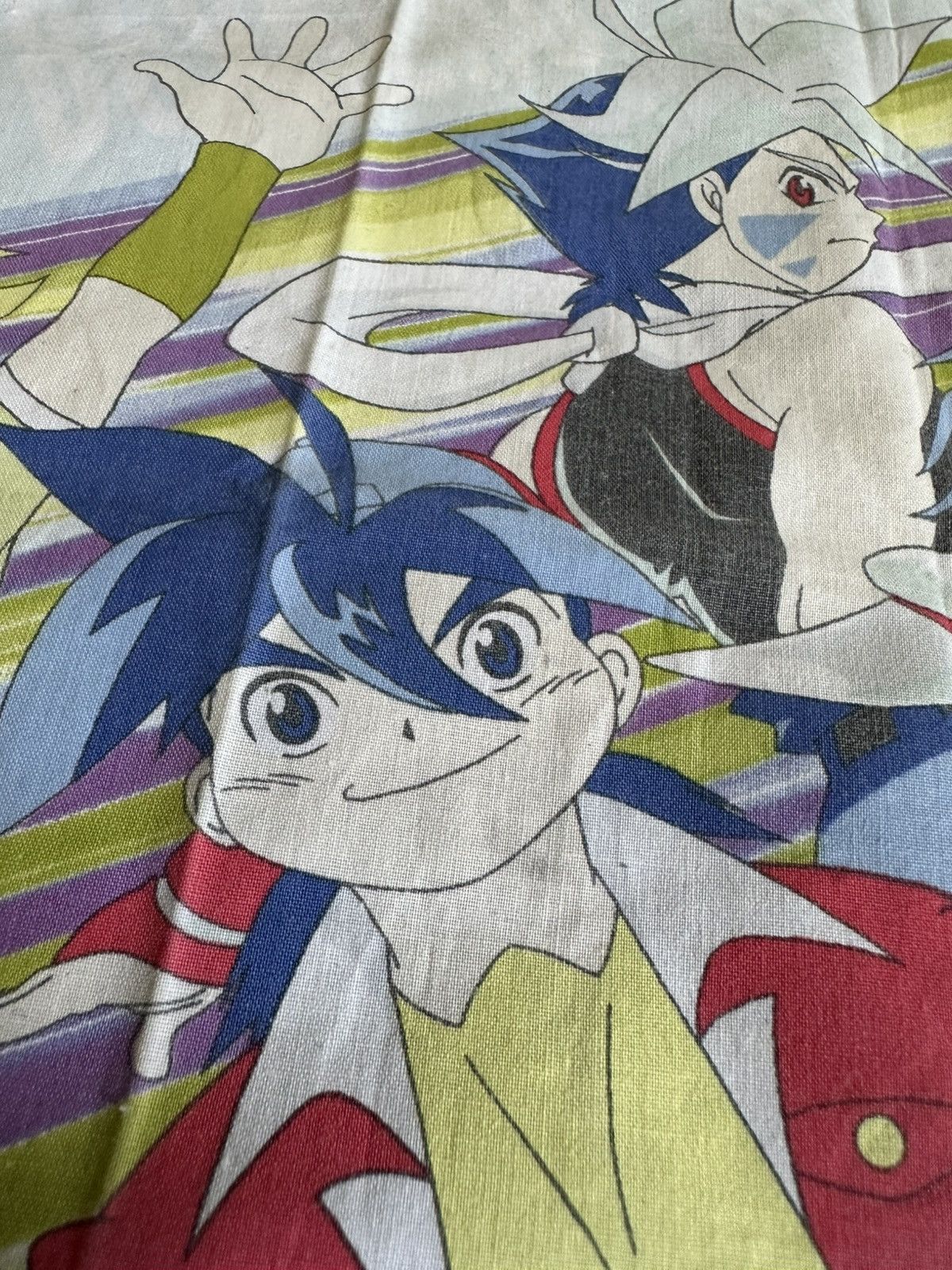 Vintage Bey Blade Anime Handkerchief Size ONE SIZE - 3 Thumbnail