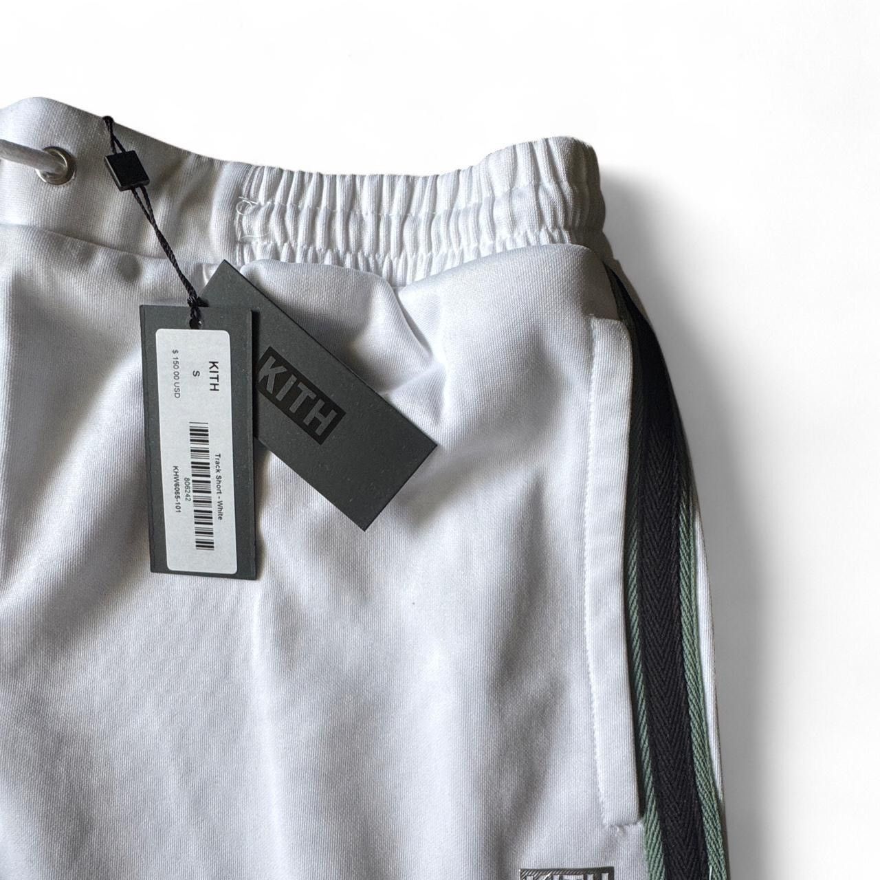 Kith Kith Track Shorts SZ S - White Size US 29 - 3 Thumbnail