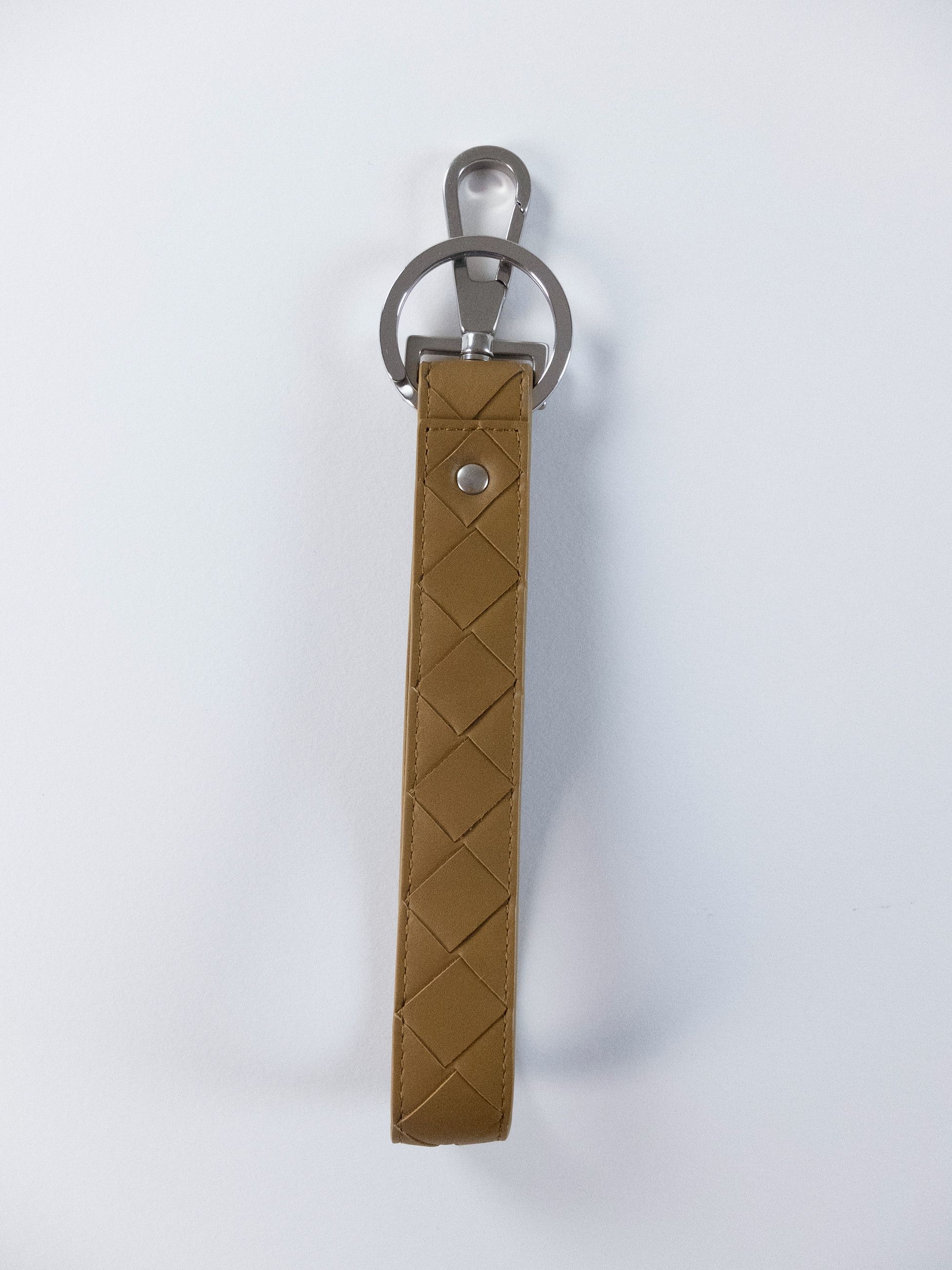Bottega Veneta BOTTEGA VENETA brown intrecciato woven leather keyring q Size ONE SIZE - 3 Thumbnail