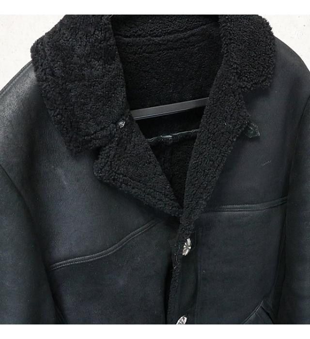 Chrome Hearts Chrome Hearts Shearling Dagger Zip Coat Size US M / EU 48-50 / 2 - 7 Thumbnail