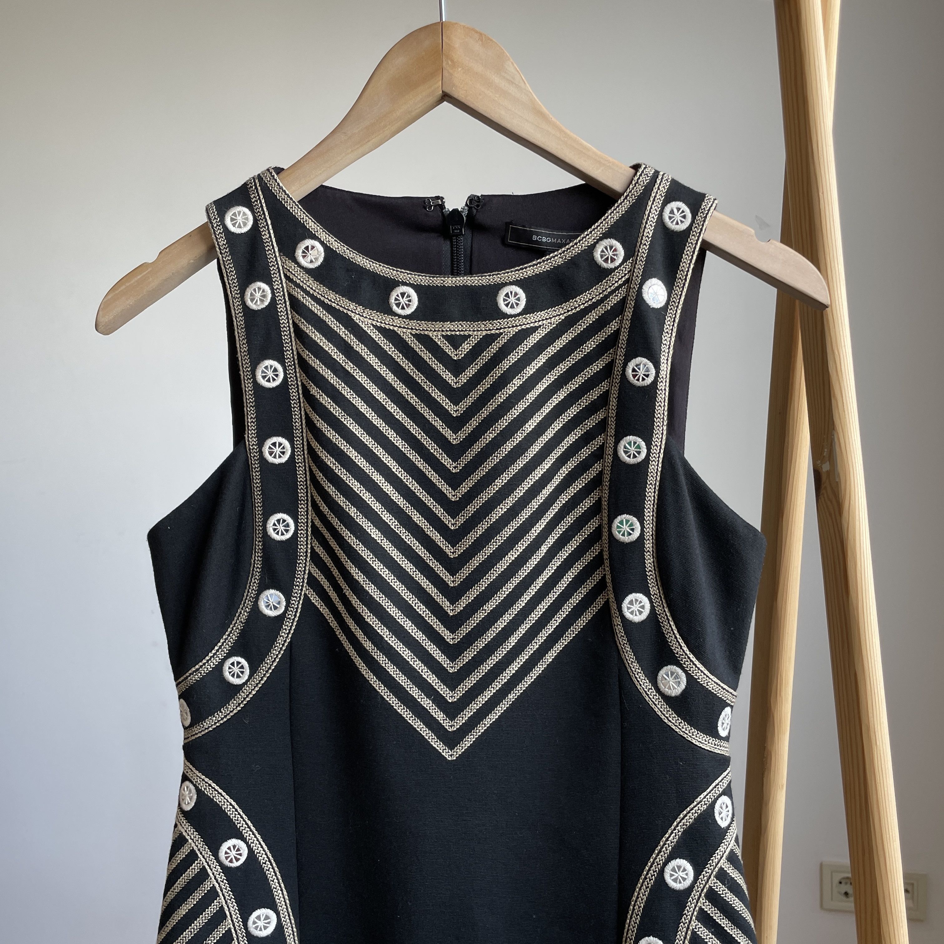Bcbgmaxazria BCBF Max Azria Gabriella Sleeveless Bodycon Mini Dress Size S / US 4 / IT 40 - 3 Thumbnail