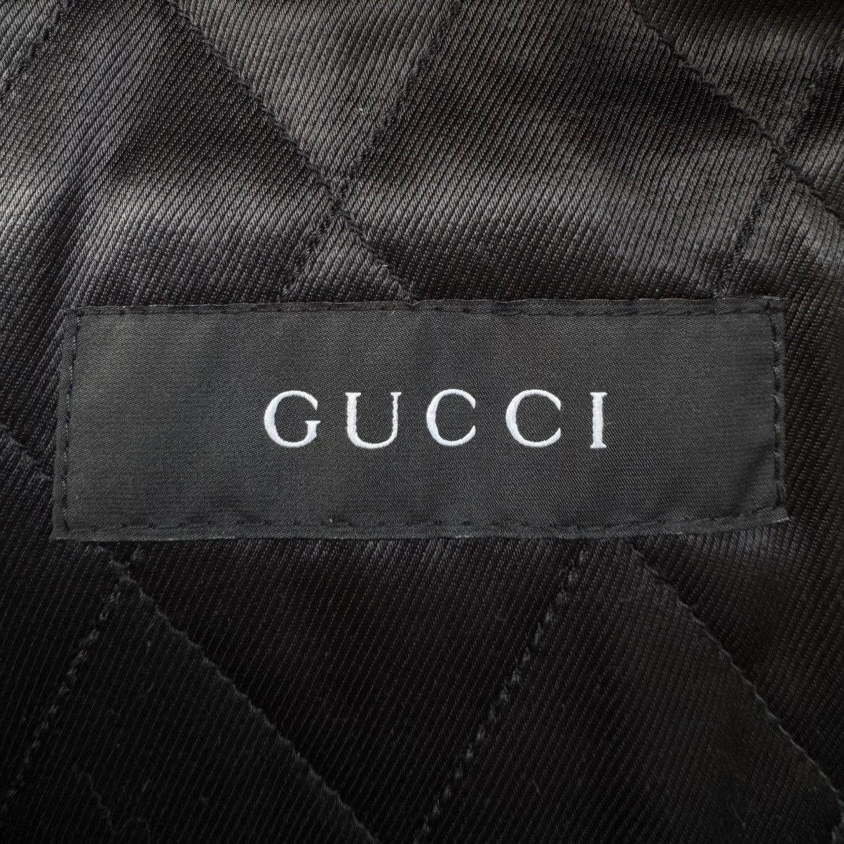 Gucci Gucci FW2006 Black Lamb Leather Biker Moto Jacket Size US M / EU 48-50 / 2 - 12 Thumbnail