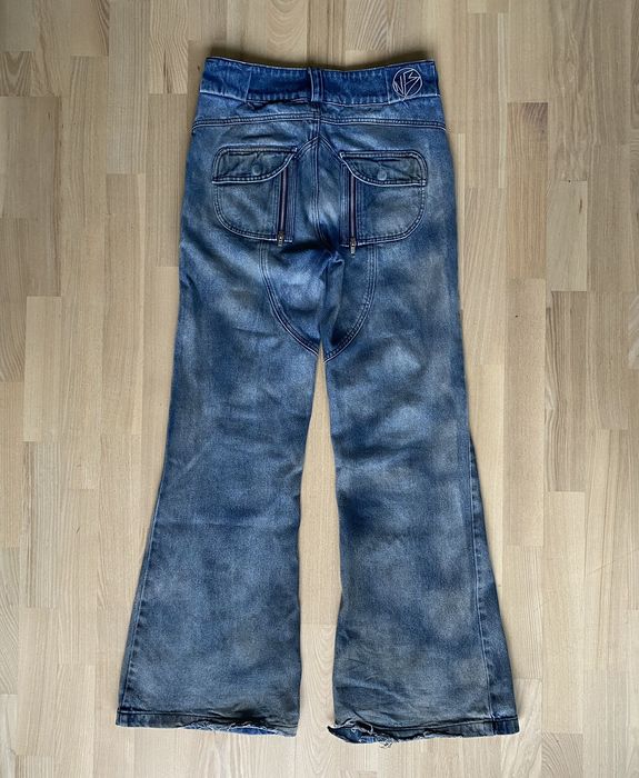 No Faith Studios No Faith Flared Denim S Size | Grailed