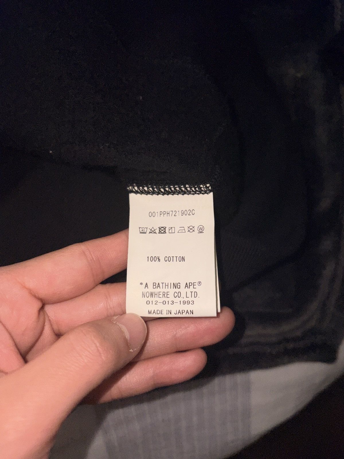 Bape A Bathing Ape x COMME des GARÇONS Black Market Shark Hoodie Size US L / EU 52-54 / 3 - 9 Thumbnail