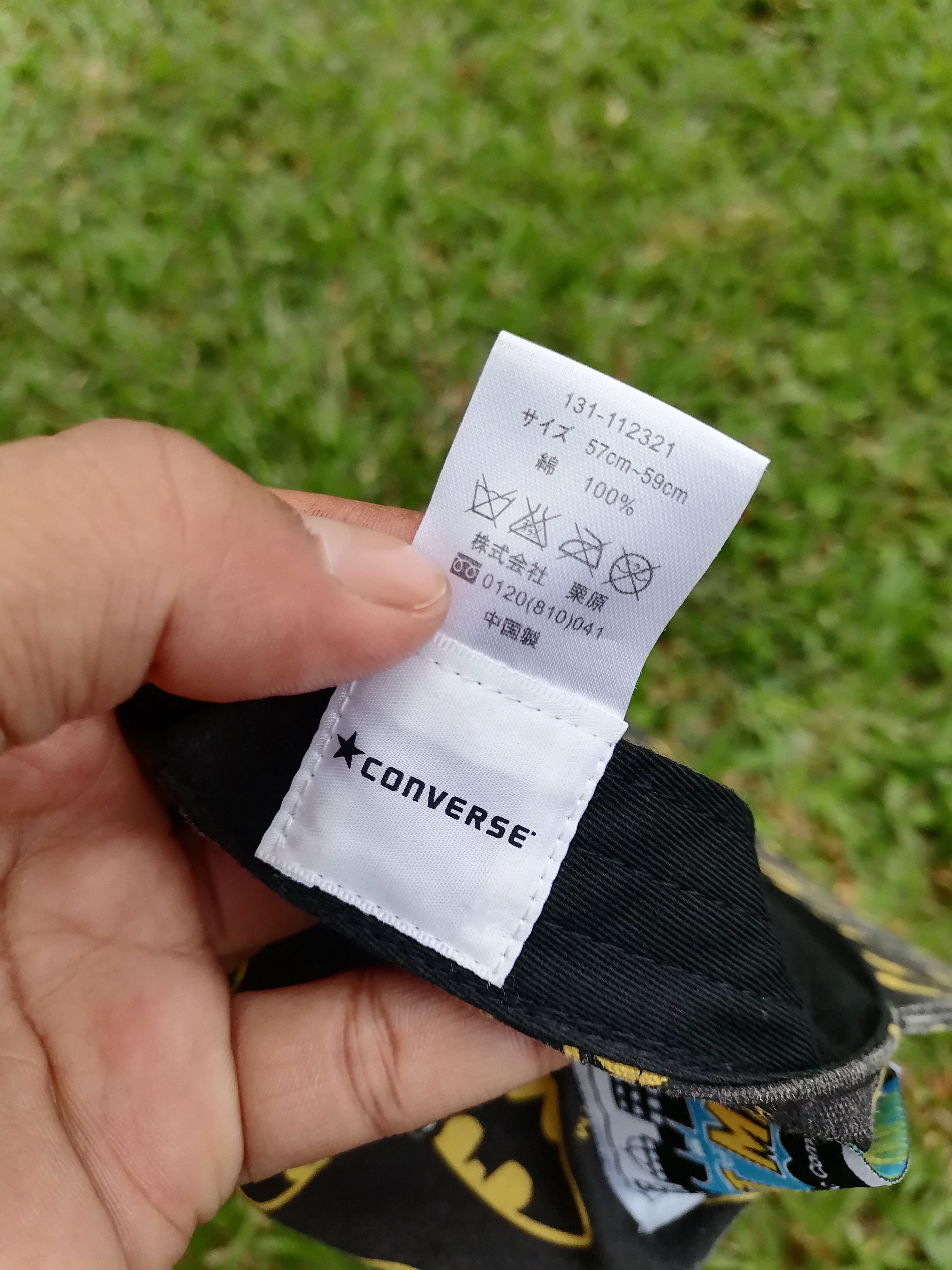 Converse × DC Comics Tm & © DC Comics Batman x Converse Cap Size ONE SIZE - 7 Thumbnail