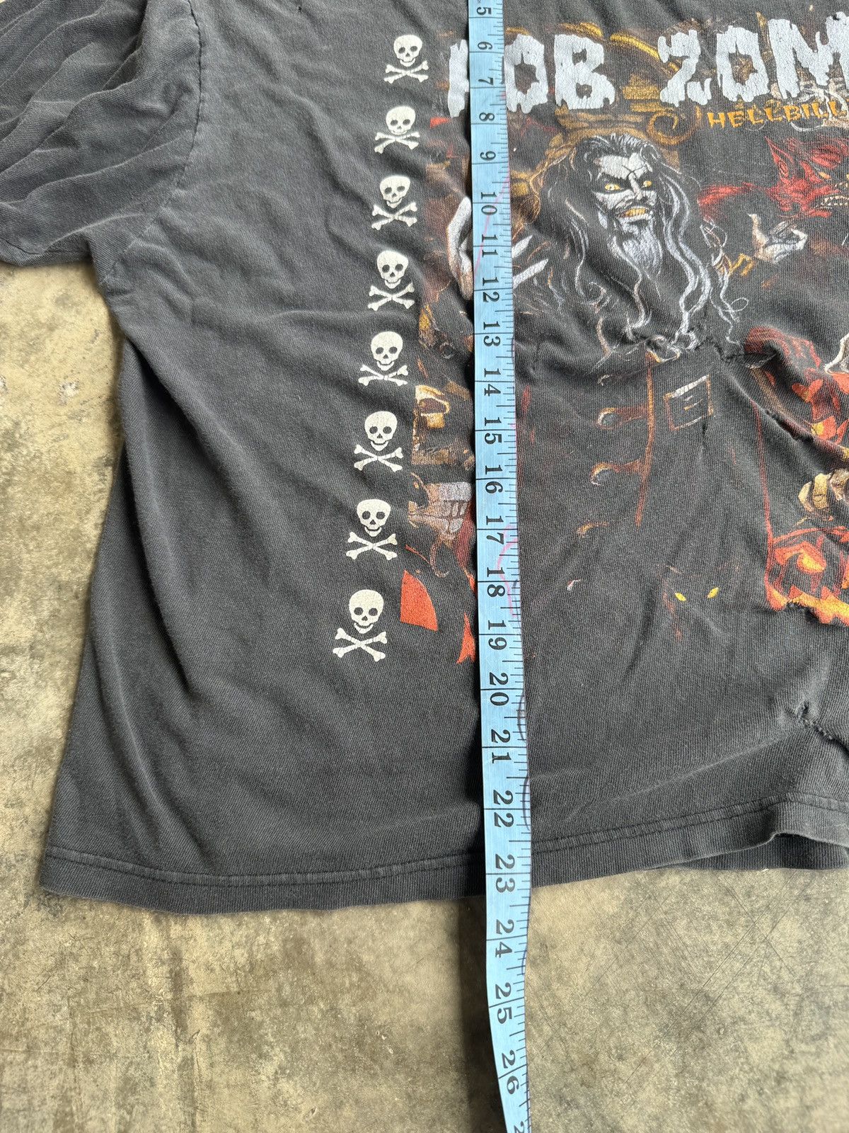 Band Tees × Vintage *RARE* 1998 90s VINTAGE ROB ZOMBIE HELLBILLY DELUXE TOUR Size US XL / EU 56 / 4 - 9 Thumbnail