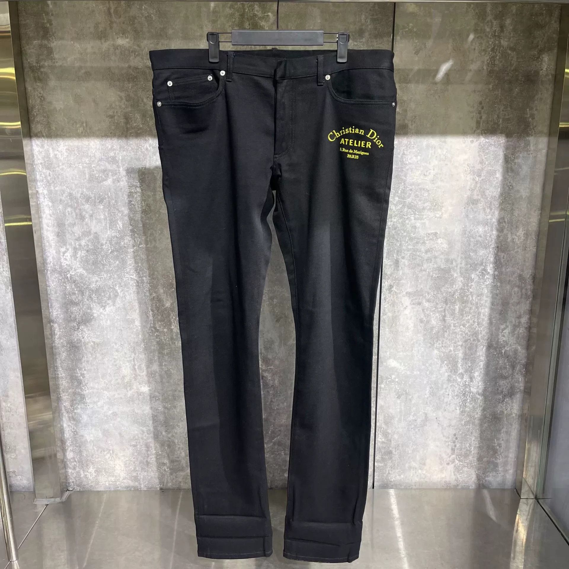 Dior Dior Fluorescent Logo Jeans Size US 36 / EU 52 - 1 Thumbnail