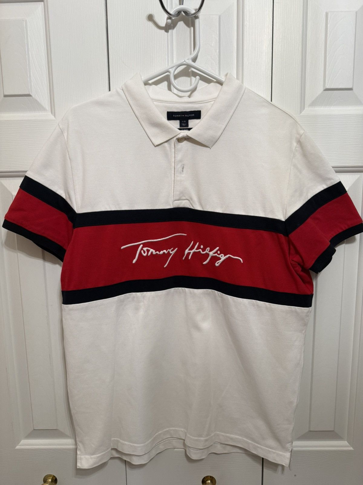 Tommy Hilfiger Tommy Hilfiger Polo Size US L / EU 52-54 / 3 - 1 Thumbnail