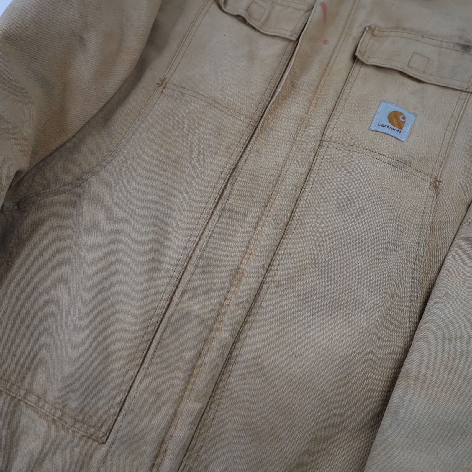 Carhartt Vintage Distressed Carhartt Chore Coat Size US XL / EU 56 / 4 - 4 Thumbnail