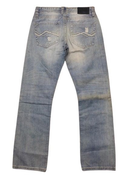Japanese Brand VINTAGE BLACK PREMIUM JEANS DISTRESSED STYLE Size US 34 / EU 50 - 3 Thumbnail