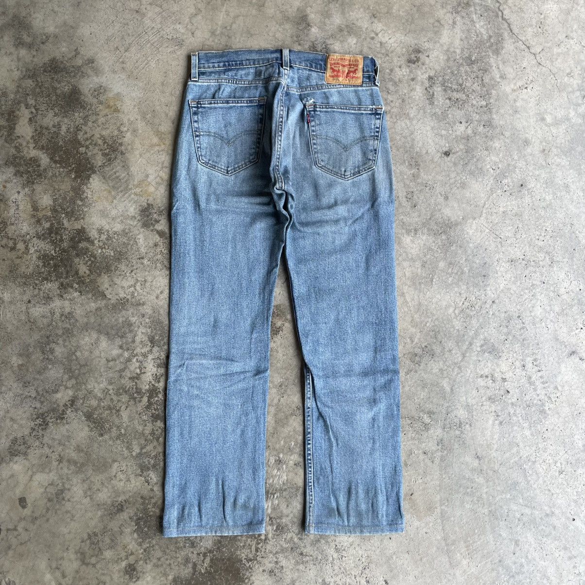Levi's Vintage Clothing 🔥Vintage Levis 505 Stoned Washed Ripped Denim Jeans Size US 30 / EU 46 - 4 Thumbnail