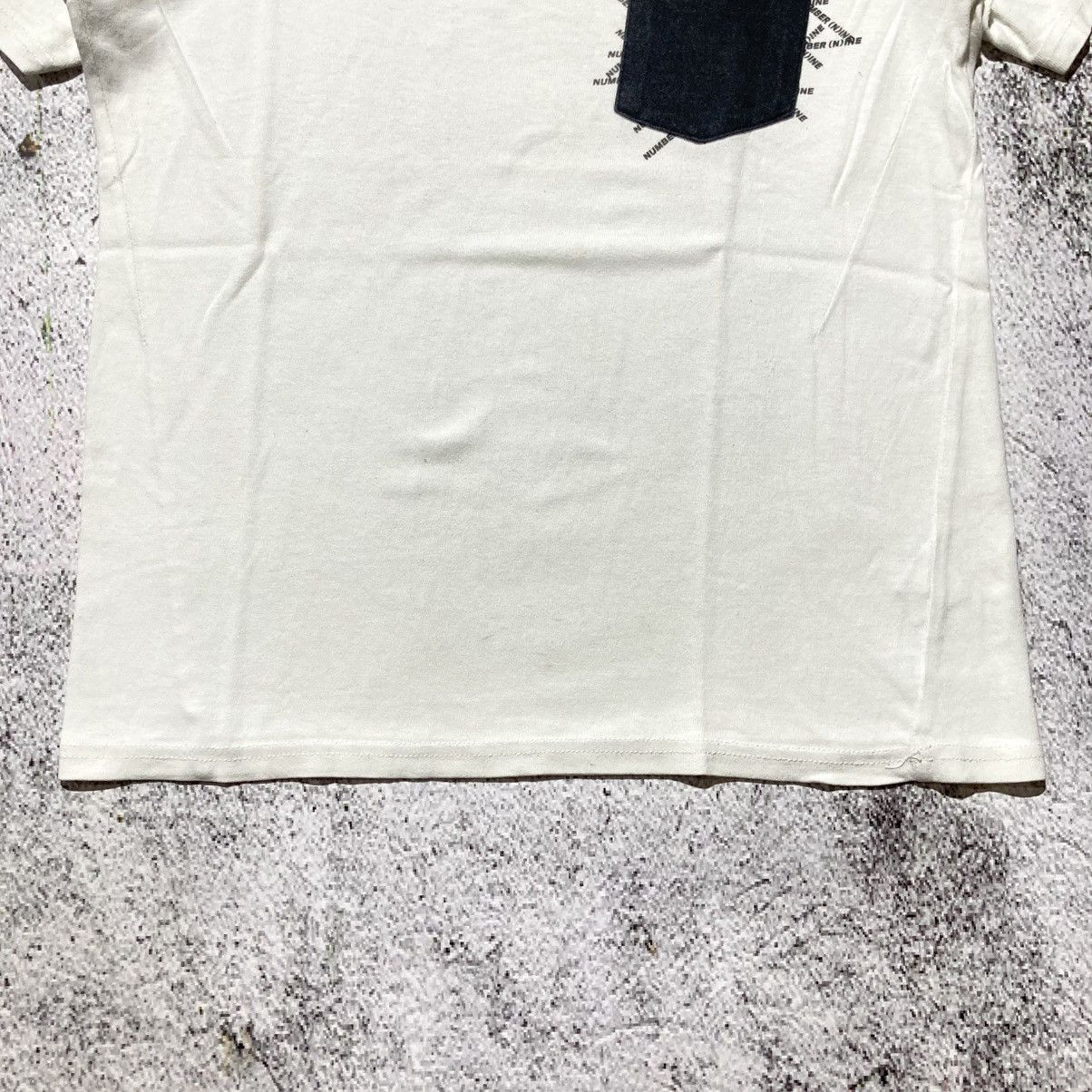 Number (N)ine Number (N)ine Spellout Logo Pocket T-shirt White Size US M / EU 48-50 / 2 - 5 Thumbnail