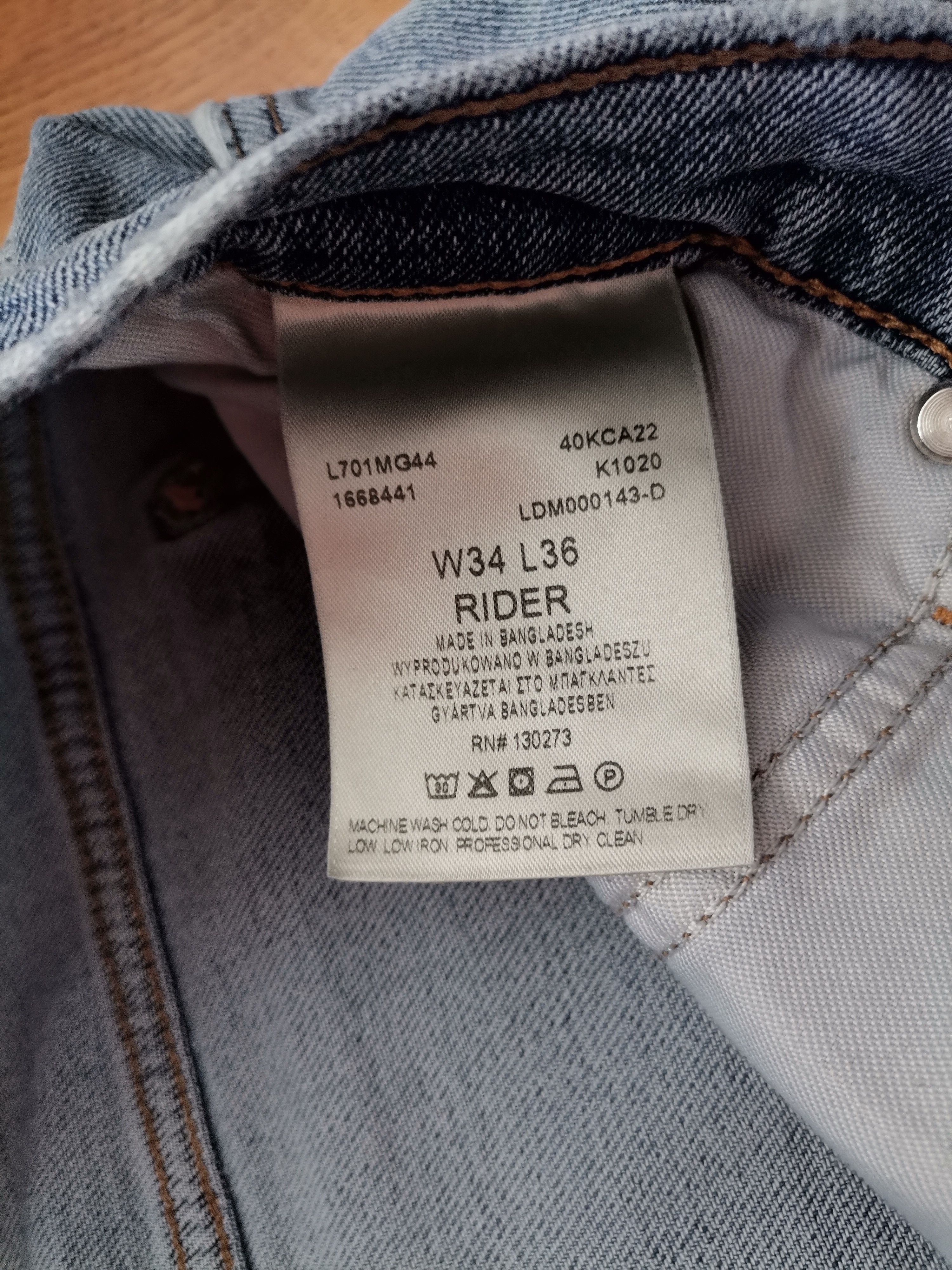 Lee Lee Rider Jeans Size US 34 / EU 50 - 5 Thumbnail