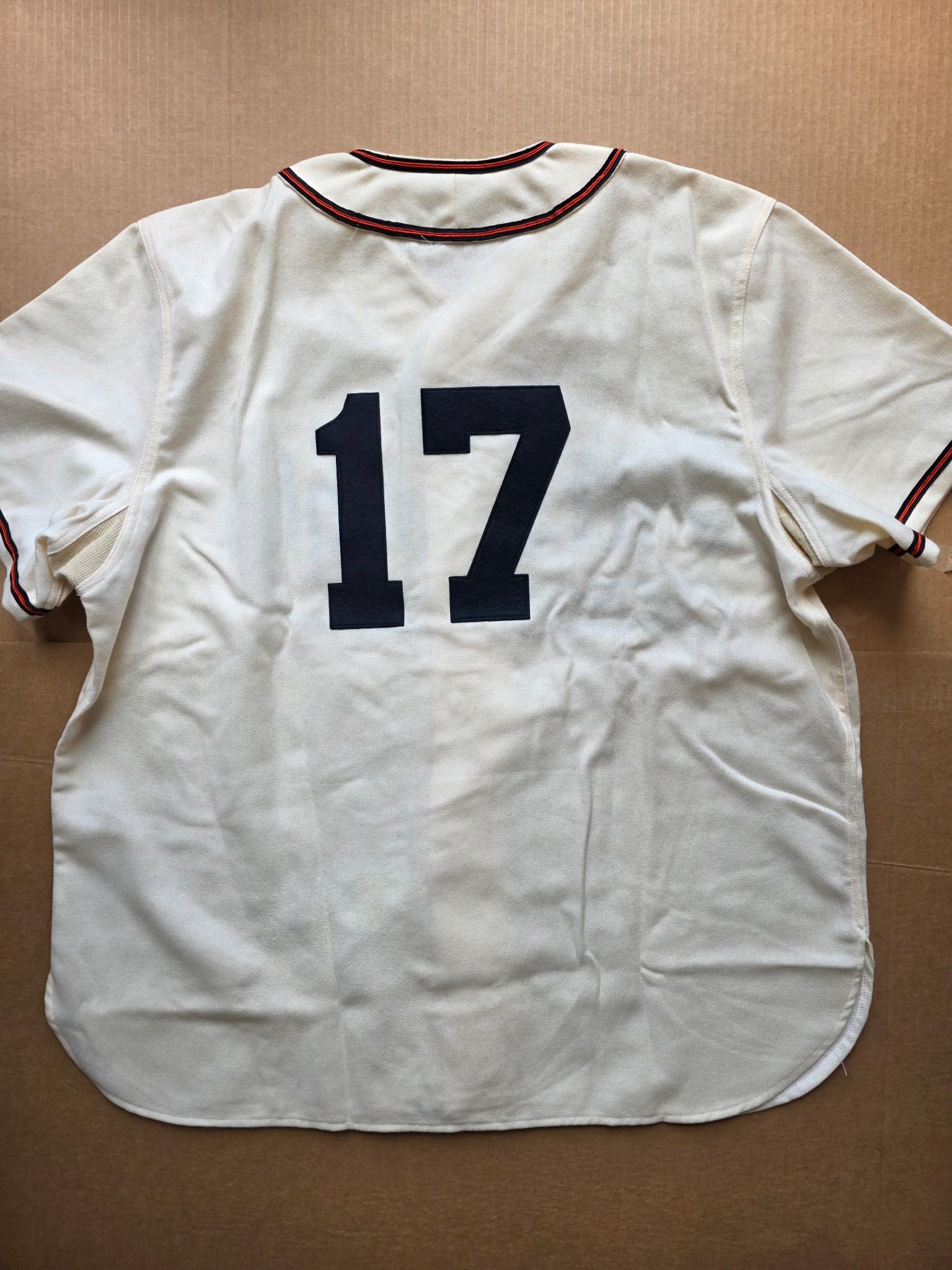 Stall and Dean Pittsburgh Crawfords 1938 Authentic Wool Road Jersey Size US XXL / EU 58 / 5 - 2 Thumbnail