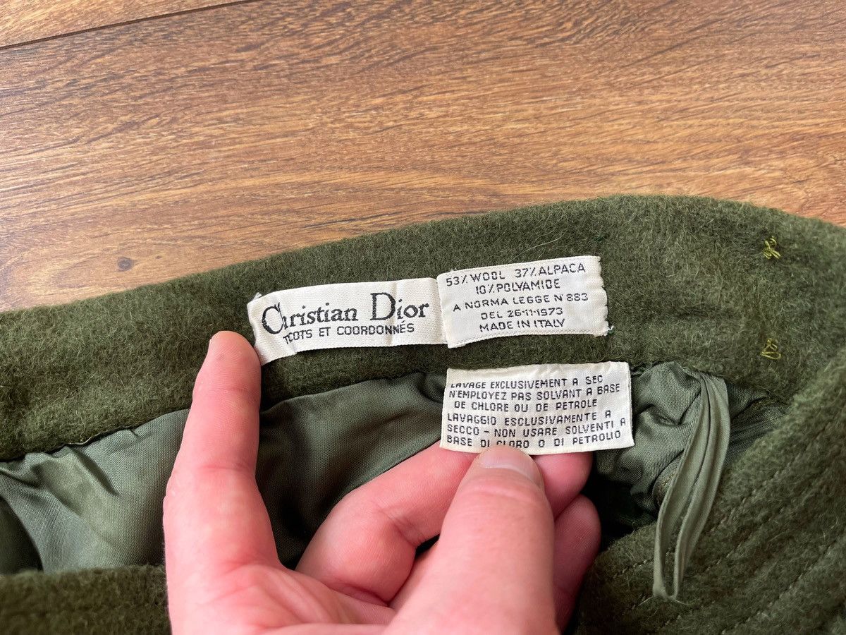 Dior Christian Dior Tricots et Coordonnes Wool Alpaca Skirt IT46 Size 32" / US 10 / IT 46 - 4 Thumbnail
