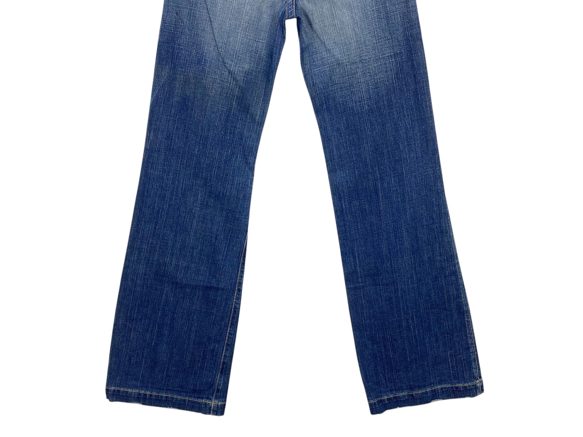 Japanese Brand × MOUSSY Moussy Japan Low Rise Loose Wide Leg Jeans Size 27" / US 4 / IT 40 - 6 Thumbnail