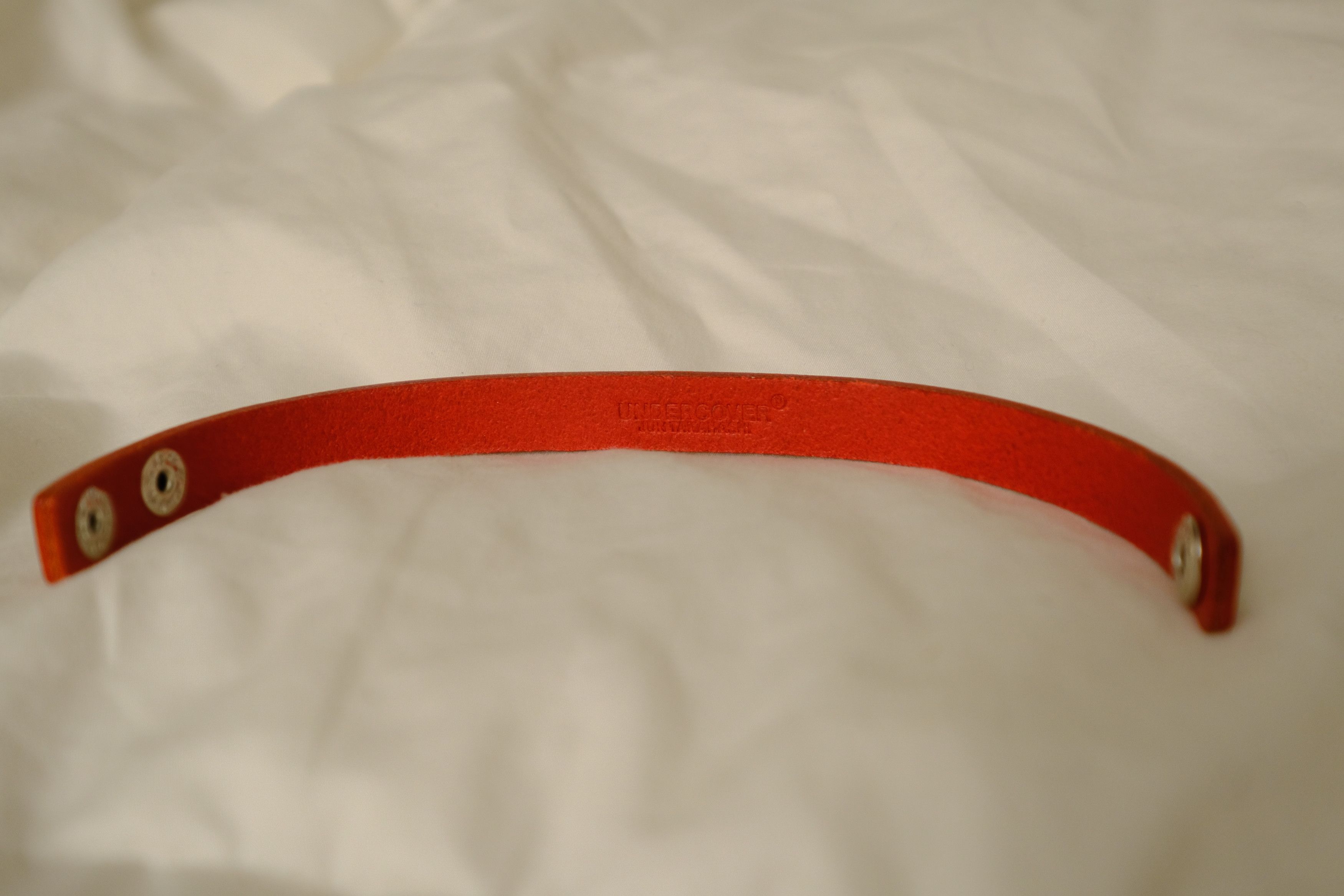Undercover Jun Takahashi × Undercover Giz bracelet red Size ONE SIZE - 3 Thumbnail