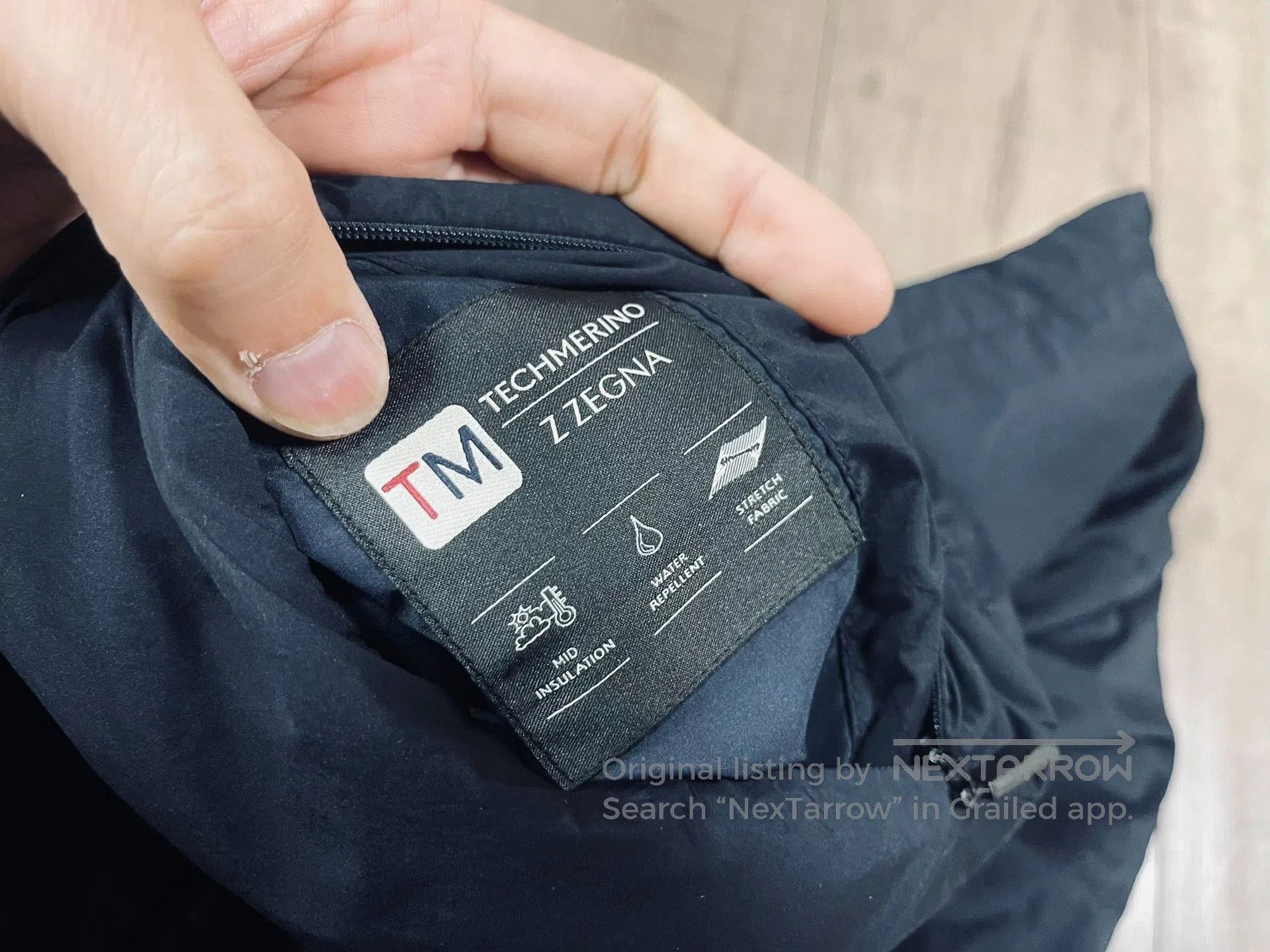 Z Zegna Z ZEGNA Techmerino Reversible Lightweight Jacket. Size US XL / EU 56 / 4 - 4 Thumbnail