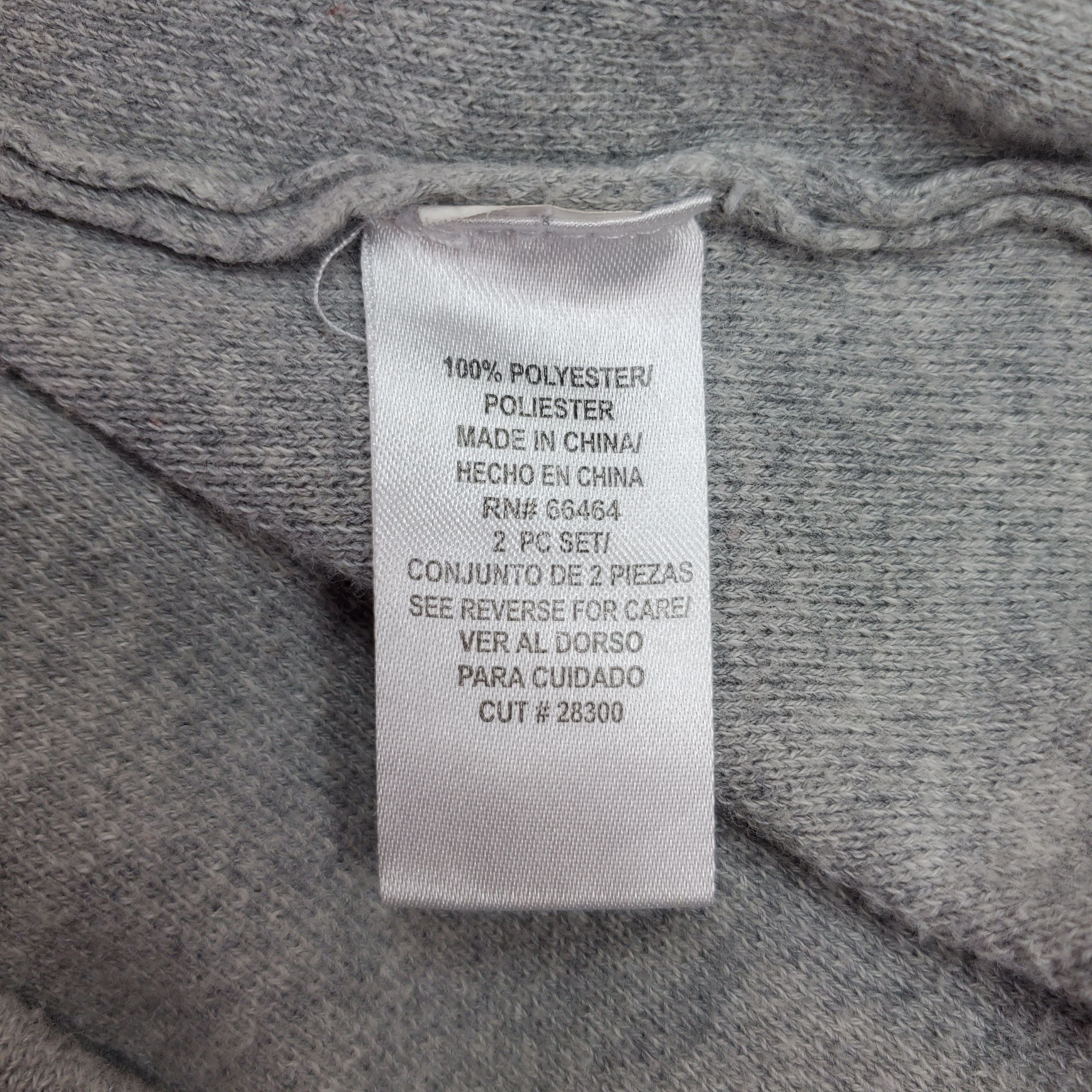 Other Sandra Darren Size L Sweater Dress Grey Black Knit Long Size L / US 10 / IT 46 - 8 Thumbnail