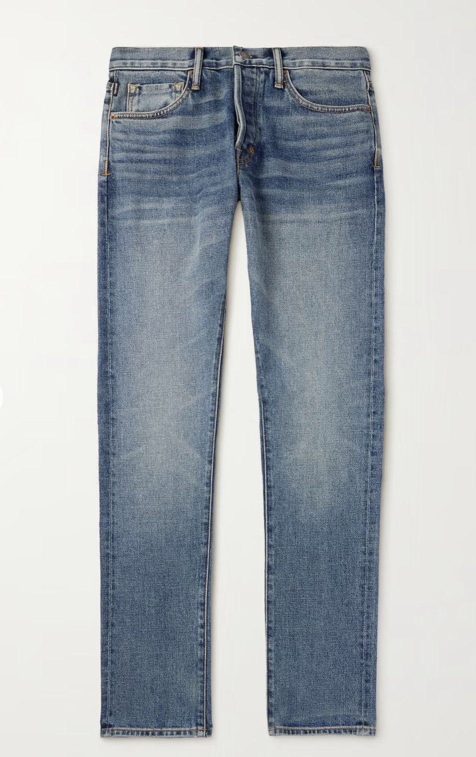 Tom Ford Tom Ford Standard Fit Whashed Blue Jean 34 98% Cotton Size US 34 / EU 50 - 1 Thumbnail