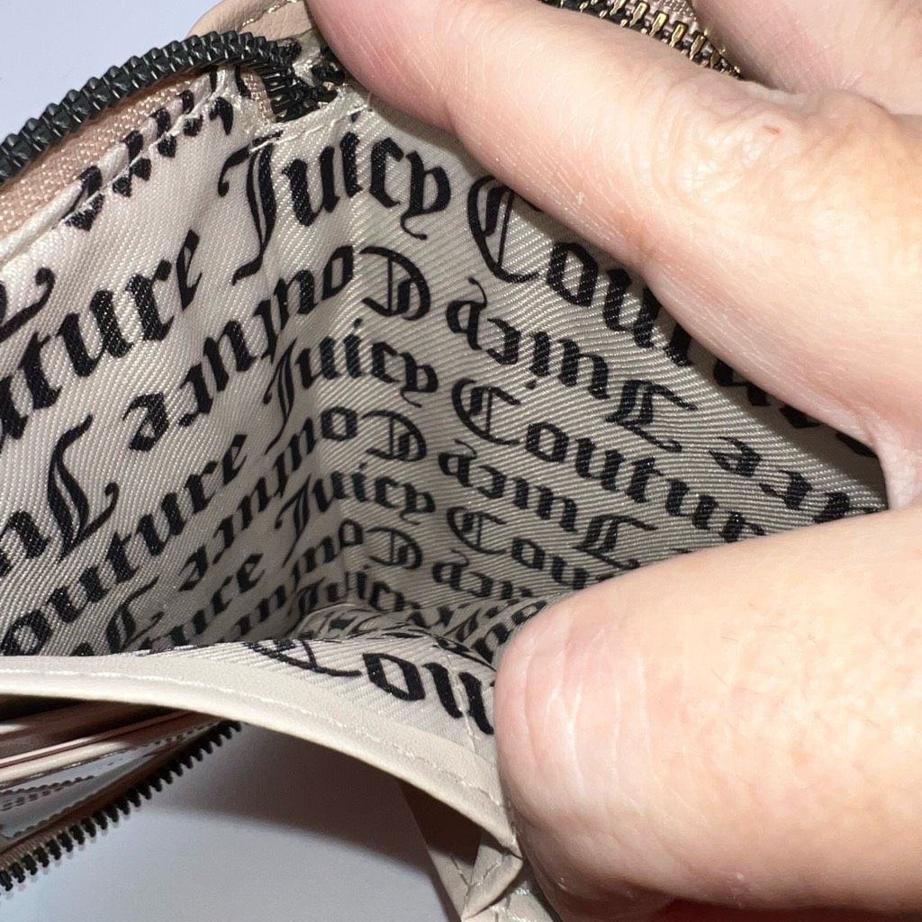 Juicy Couture Juicy Couture Double Zip Bifold Beige Wallet Size ONE SIZE - 8 Thumbnail