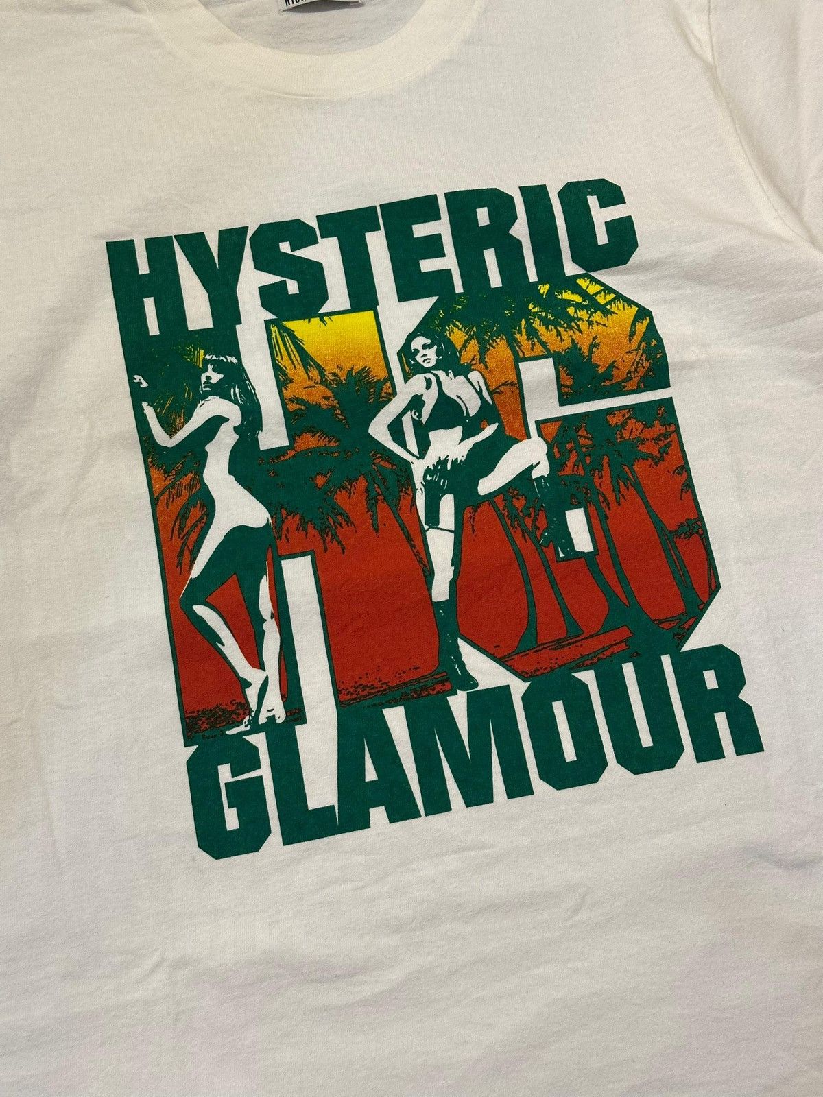 Hysteric Glamour Hysteric Glamour T-shirt sunset-themed "HG" girl print. Size US S / EU 44-46 / 1 - 2 Thumbnail