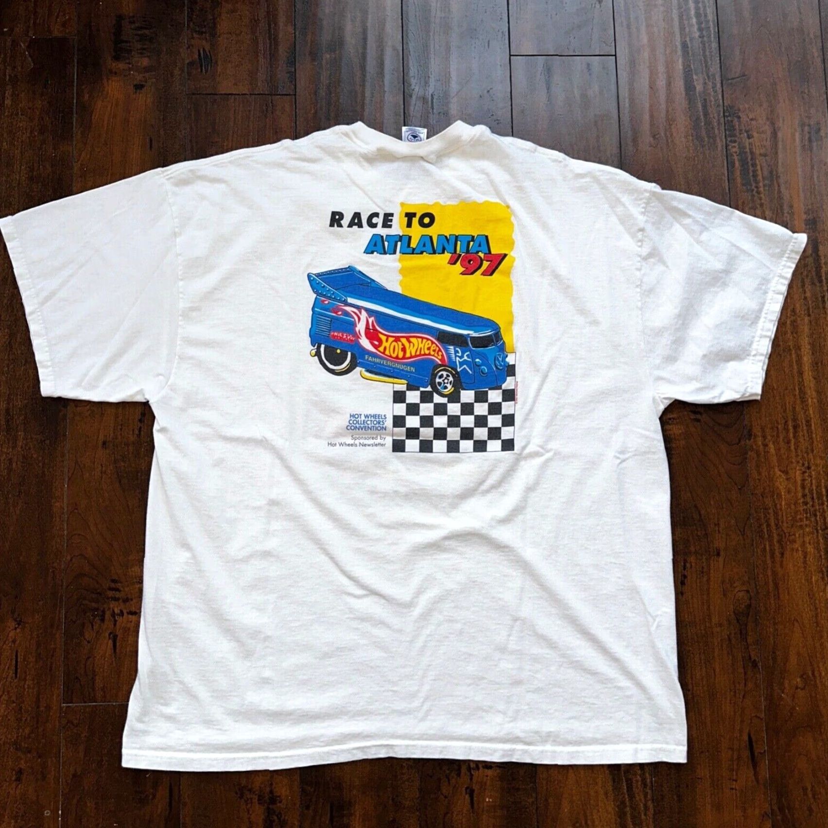 Vintage VINTAGE Pro Delta T-Shirt Beach Van Cruiser 3XL White Short Sleeve Crew Neck Mens 90s Vintage 70s 80s 90s Concert Collectors Size US XXL / EU 58 / 5 - 7 Thumbnail