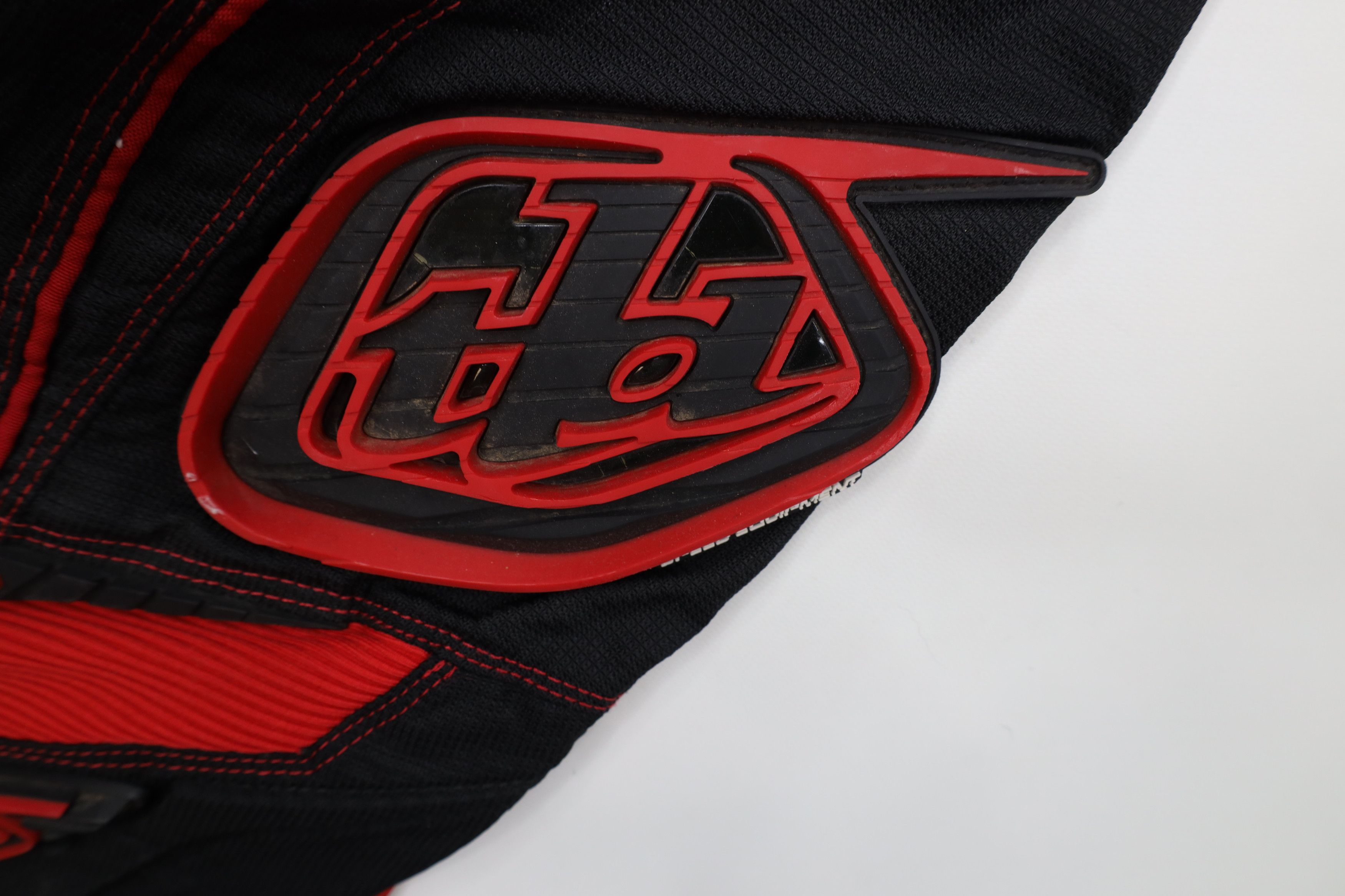 Vintage Troy Lee Designs Motocross Racing Riding Pants Black Red Size US 32 / EU 48 - 7 Thumbnail
