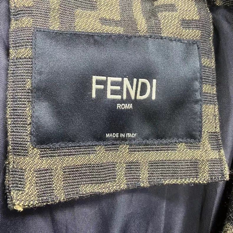 Fendi Fendi Brown Logo Puffer Jacket Size 48 Size US L / EU 52-54 / 3 - 5 Thumbnail