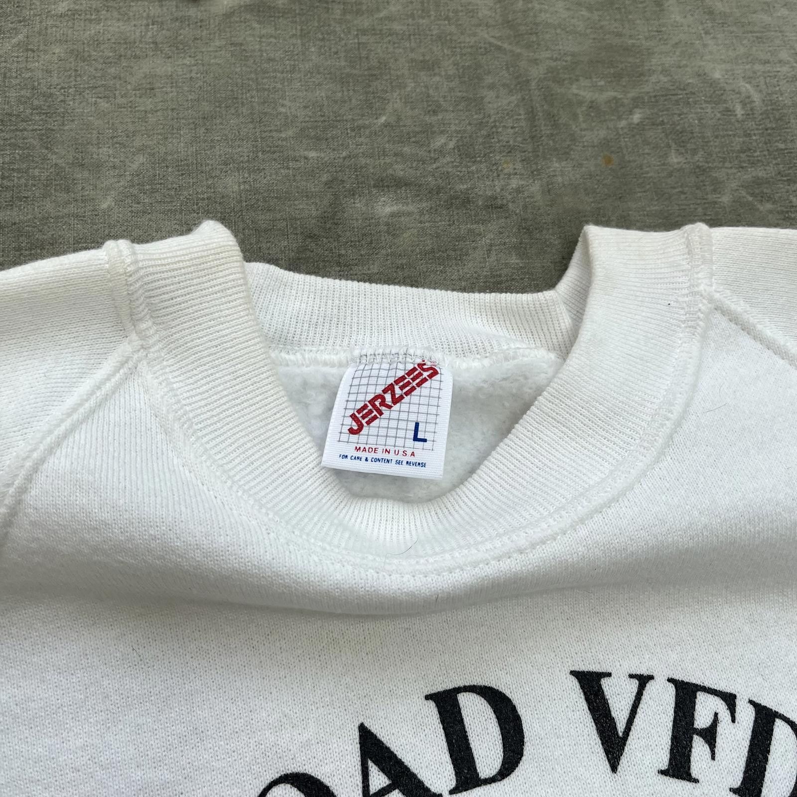 Jerzees × Vintage Vintage 80s 90s Fire Department Firefighter Sweatshirt Size US M / EU 48-50 / 2 - 4 Thumbnail