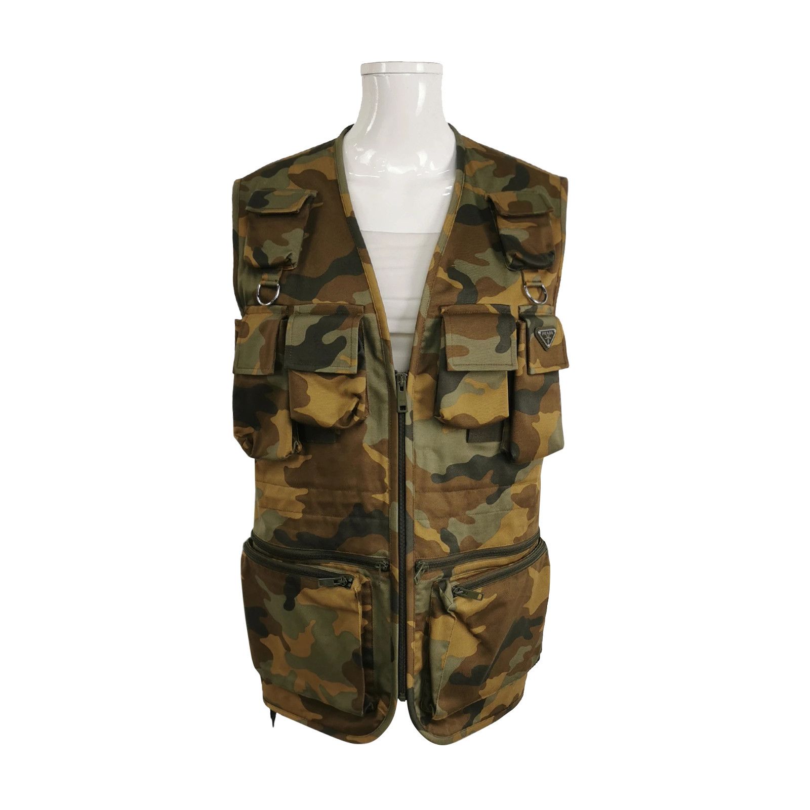 Prada Prada Camo Utility Vest Size 38 Size XS / US 0-2 / IT 36-38 - 1 Thumbnail