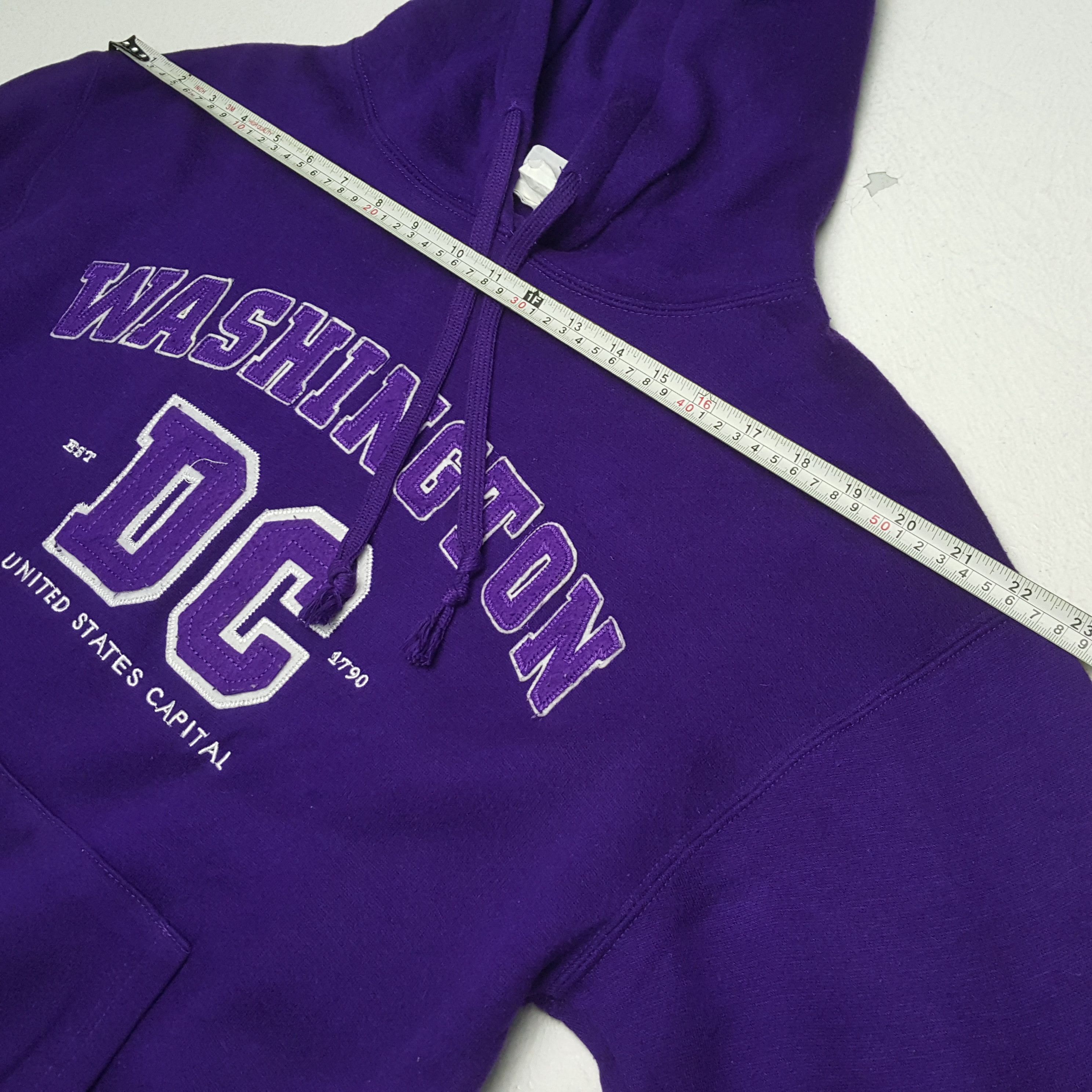 Vintage WASHINGTON DC United States Center Design Hoodies Size US M / EU 48-50 / 2 - 4 Thumbnail
