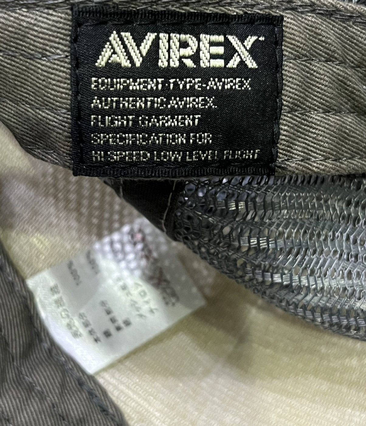 Avirex Vintage AVIREX Slant-printed Spell-out Trucker Hat Size ONE SIZE - 10 Thumbnail