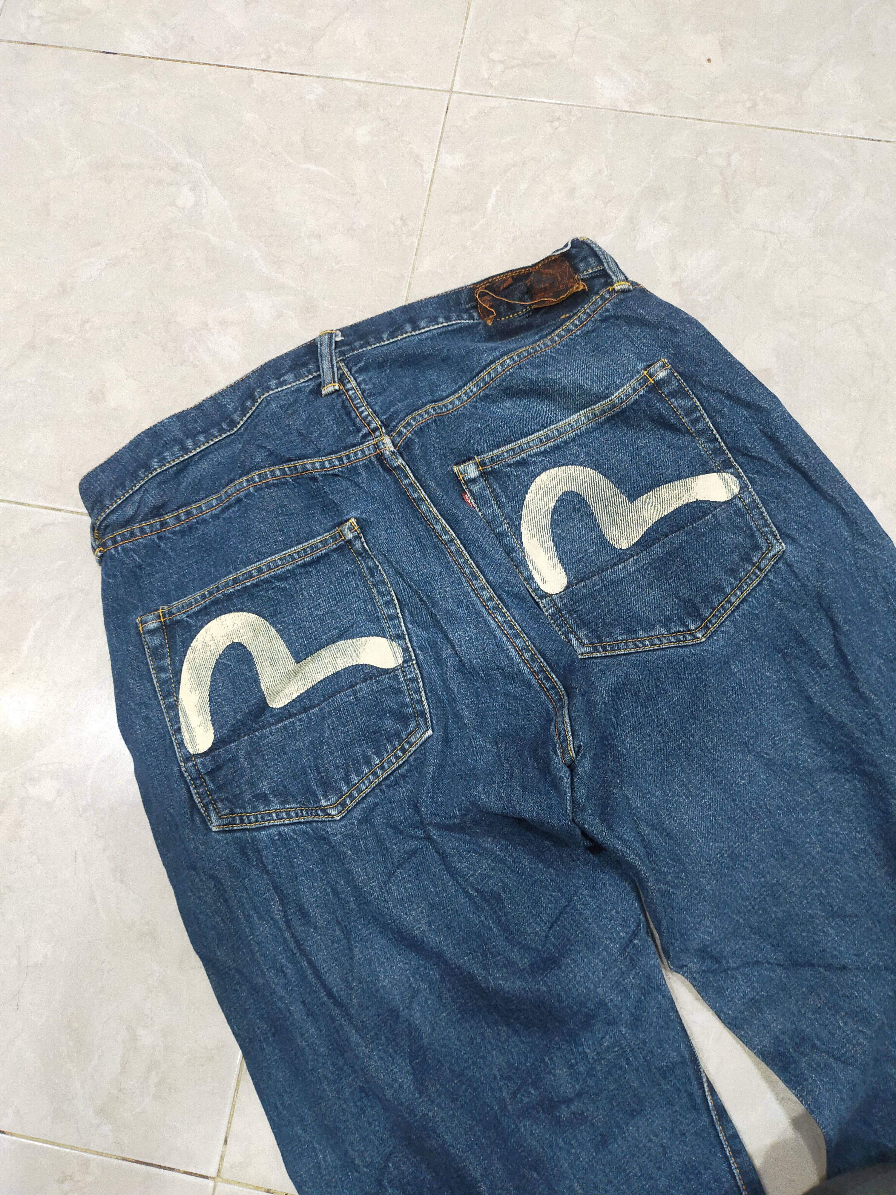 Evisu × Japanese Brand × Orslow Vintage Evisu Japan Selvedge Denim Size US 34 / EU 50 - 3 Thumbnail
