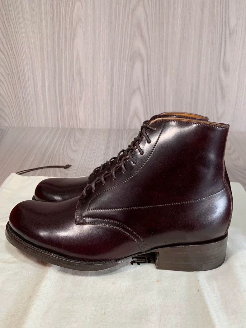 Yuketen Yuketen Yuketen Alan Work Boots in Burgundy Color-2506 Size US 7 / EU 40 - 4 Thumbnail