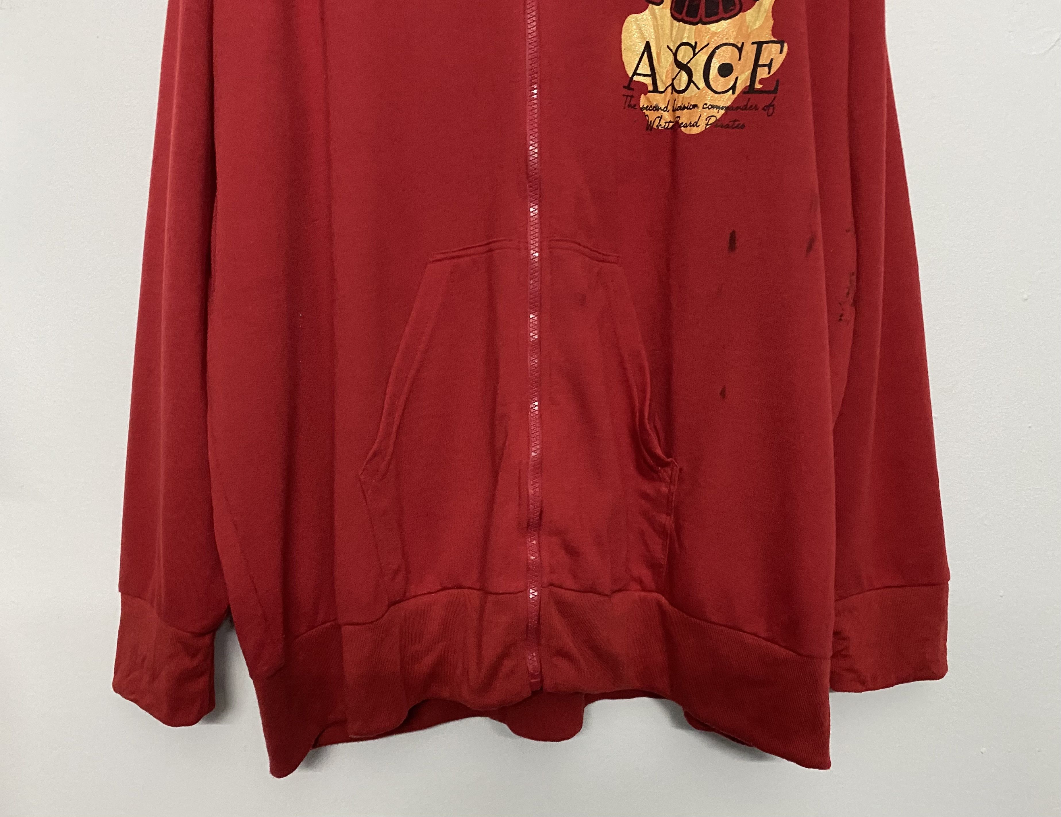 One Piece One Piece Sweater Full Print Knitwear Hoodie 5L Size US XXL / EU 58 / 5 - 5 Thumbnail