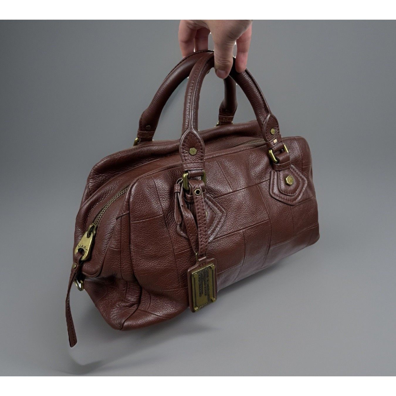 Marc by Marc Jacobs Marc by Marc Jacobs Handbag 2000s Y2k Vintage Leather Brown Size ONE SIZE - 1 Thumbnail