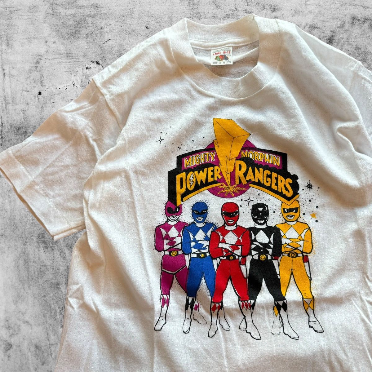 Vintage vintage 90s power rangers YL tee Size L / US 10 / IT 46 - 3 Thumbnail
