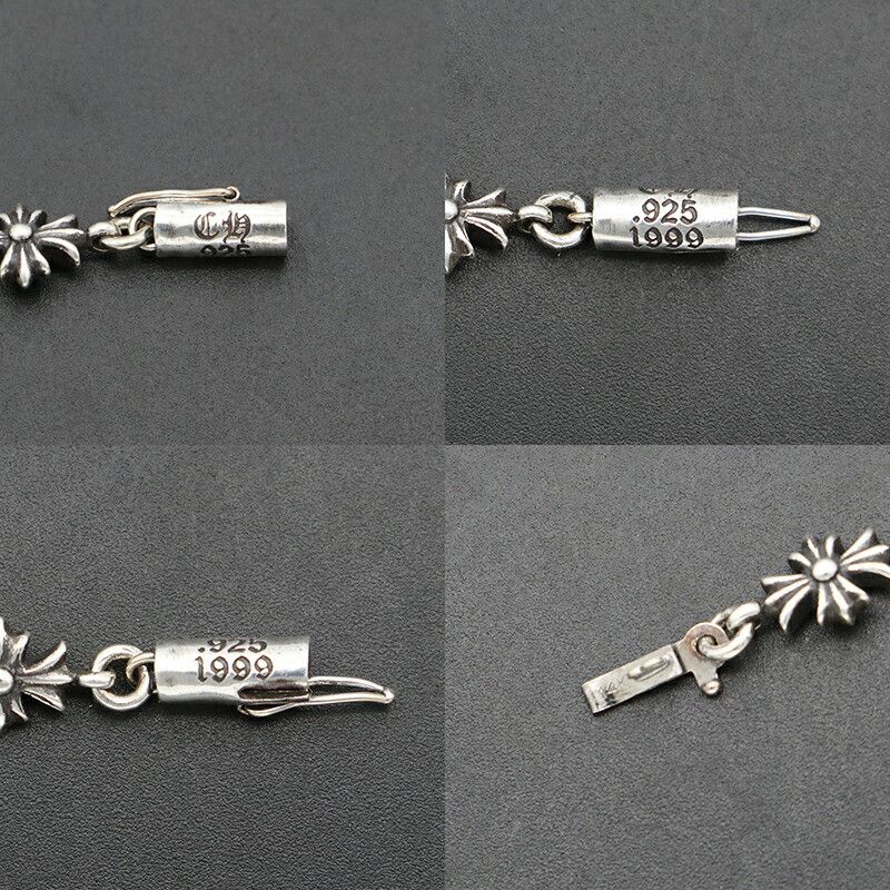 Chrome Hearts Chrome Hearts Diamond Cross Tiny E Plus Chain - 18 Inch Size ONE SIZE - 3 Thumbnail