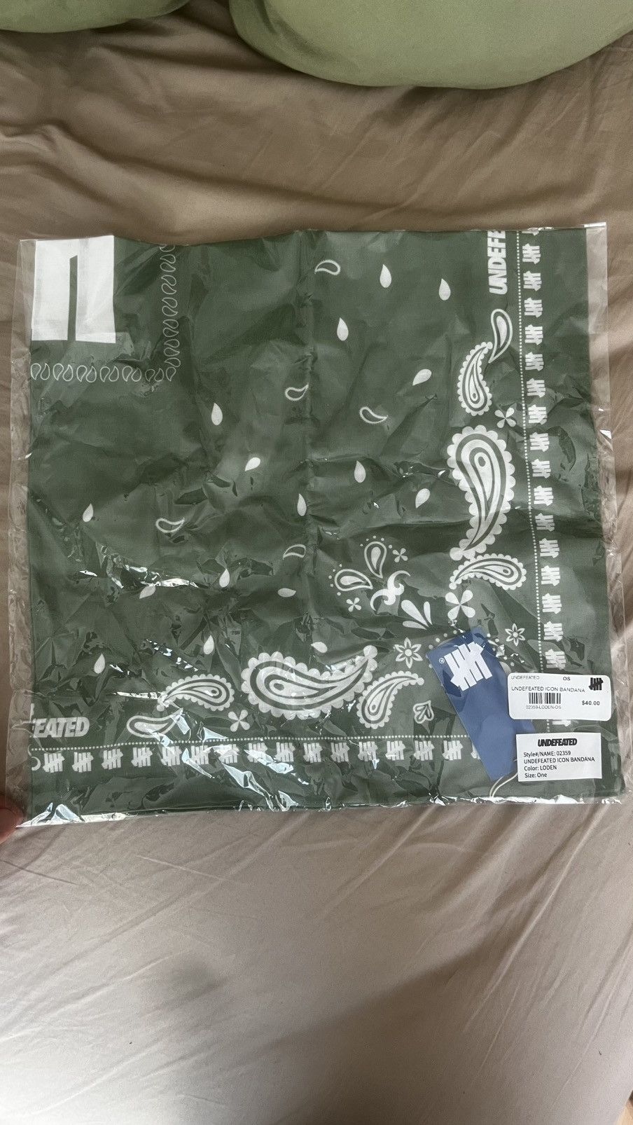 Undefeated Undefeated Icon Logo Bandana Size ONE SIZE - 1 Preview