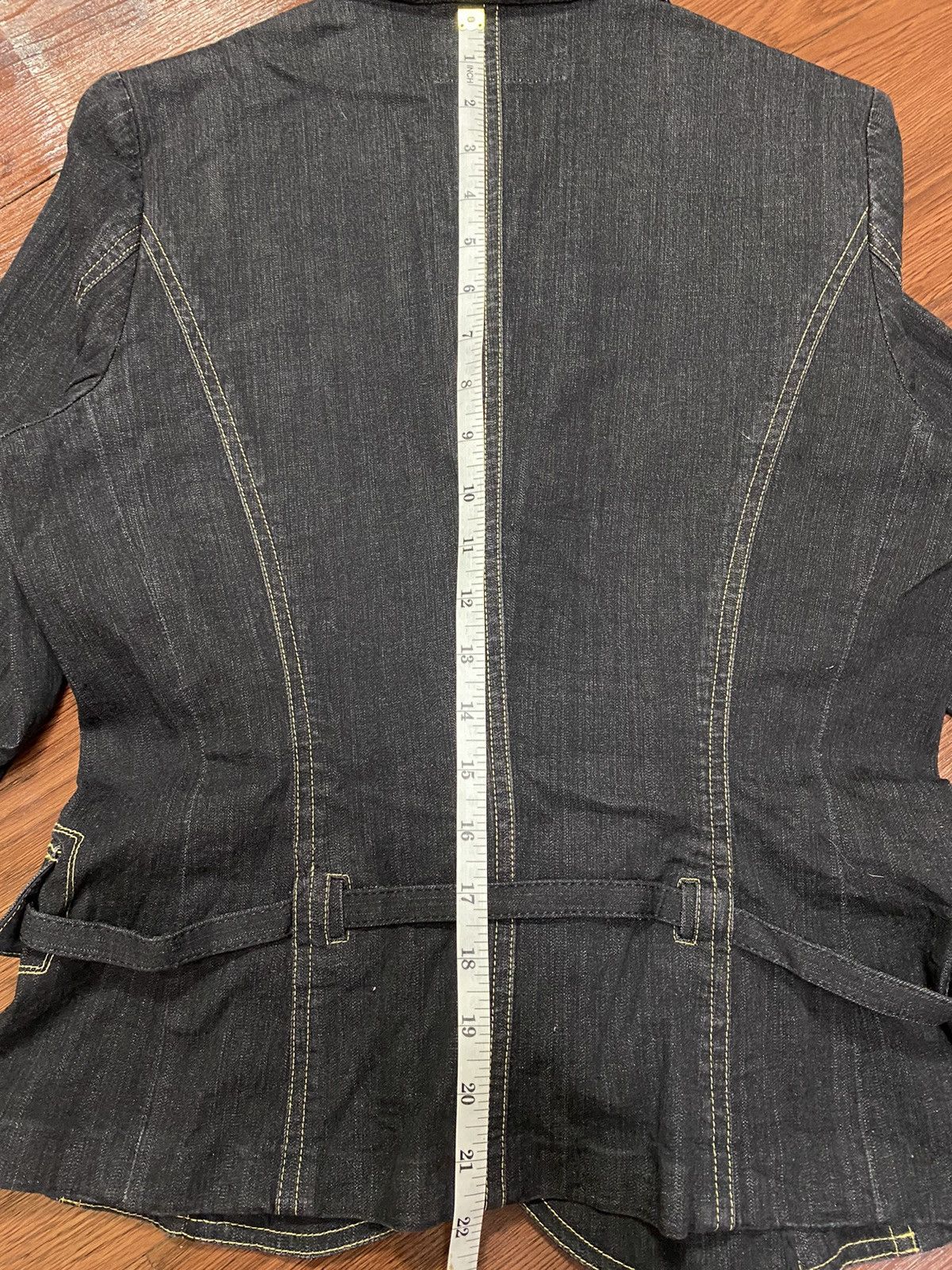 Comme des Garcons Homme Deux Hanae Mori Casual Denim Outwear Size S / US 4 / IT 40 - 13 Thumbnail