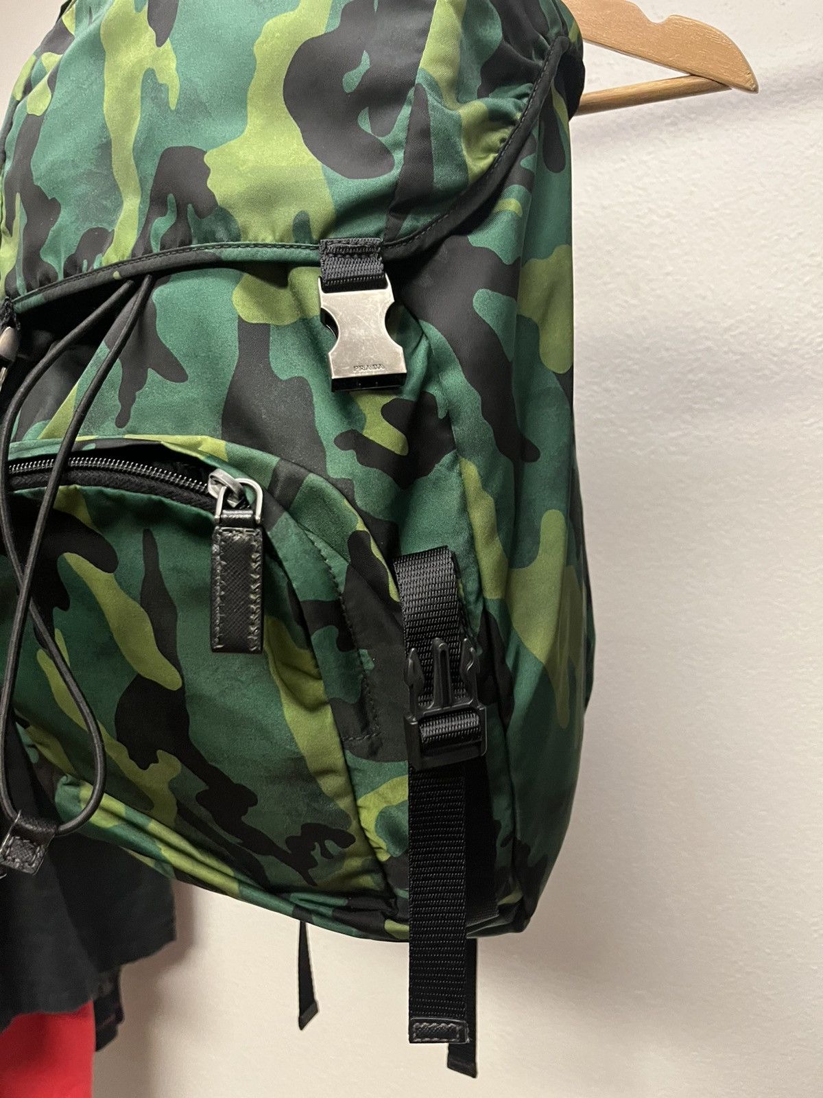 Prada Prada Tessuto Camo Nylon Bag Size ONE SIZE - 5 Thumbnail