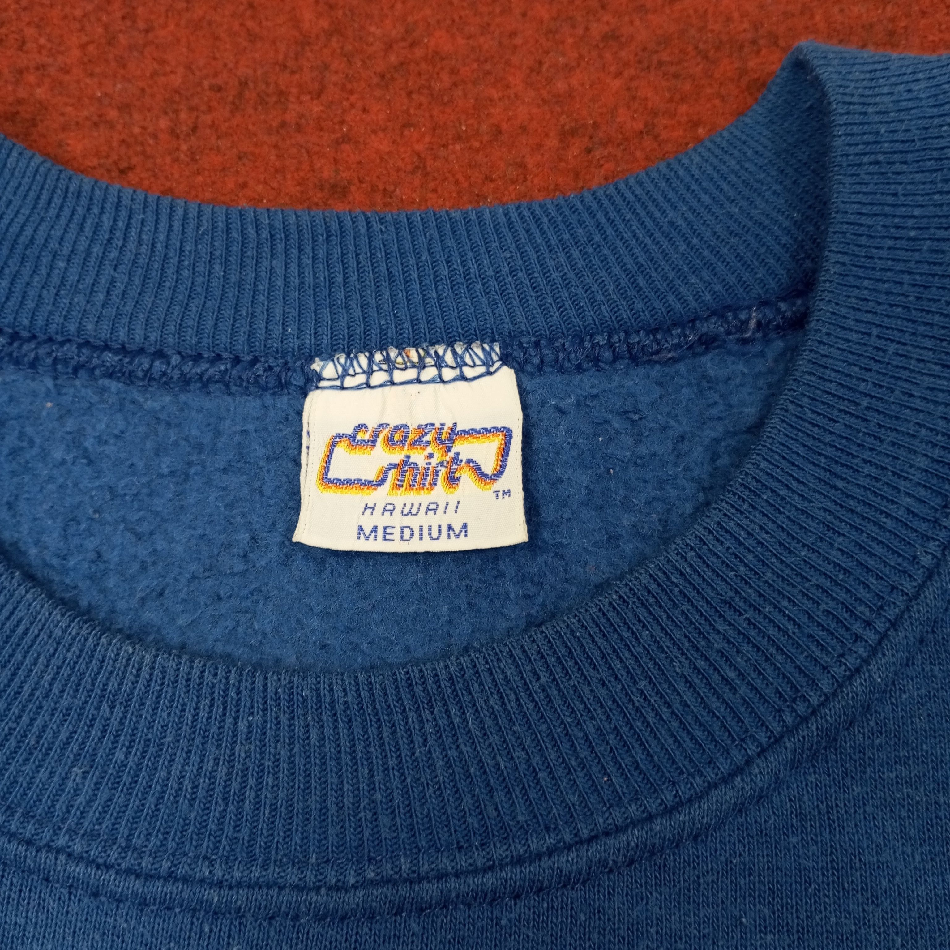 Vintage Vintage Crazyshirt Sweatshirt c243n26 Size US M / EU 48-50 / 2 - 4 Thumbnail