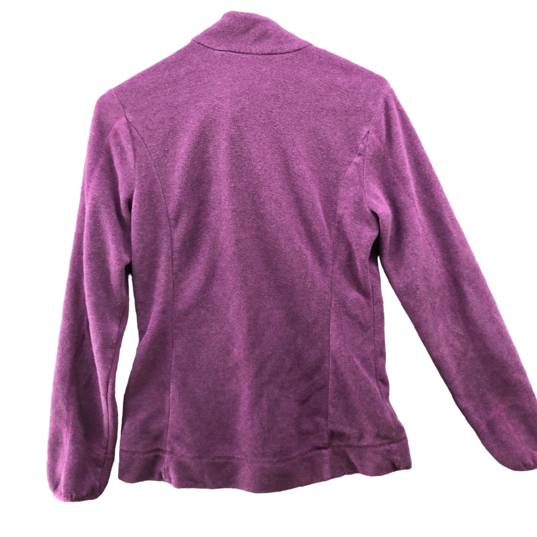 Vintage DECATHLON Quechua Fleece Jacket Womens XS Full Zip Lightweight Purple Pink Jacket Womens XS Purple Pink Outdoor Winter Fall Casual Travel Size XS / US 0-2 / IT 36-38 - 2 Thumbnail