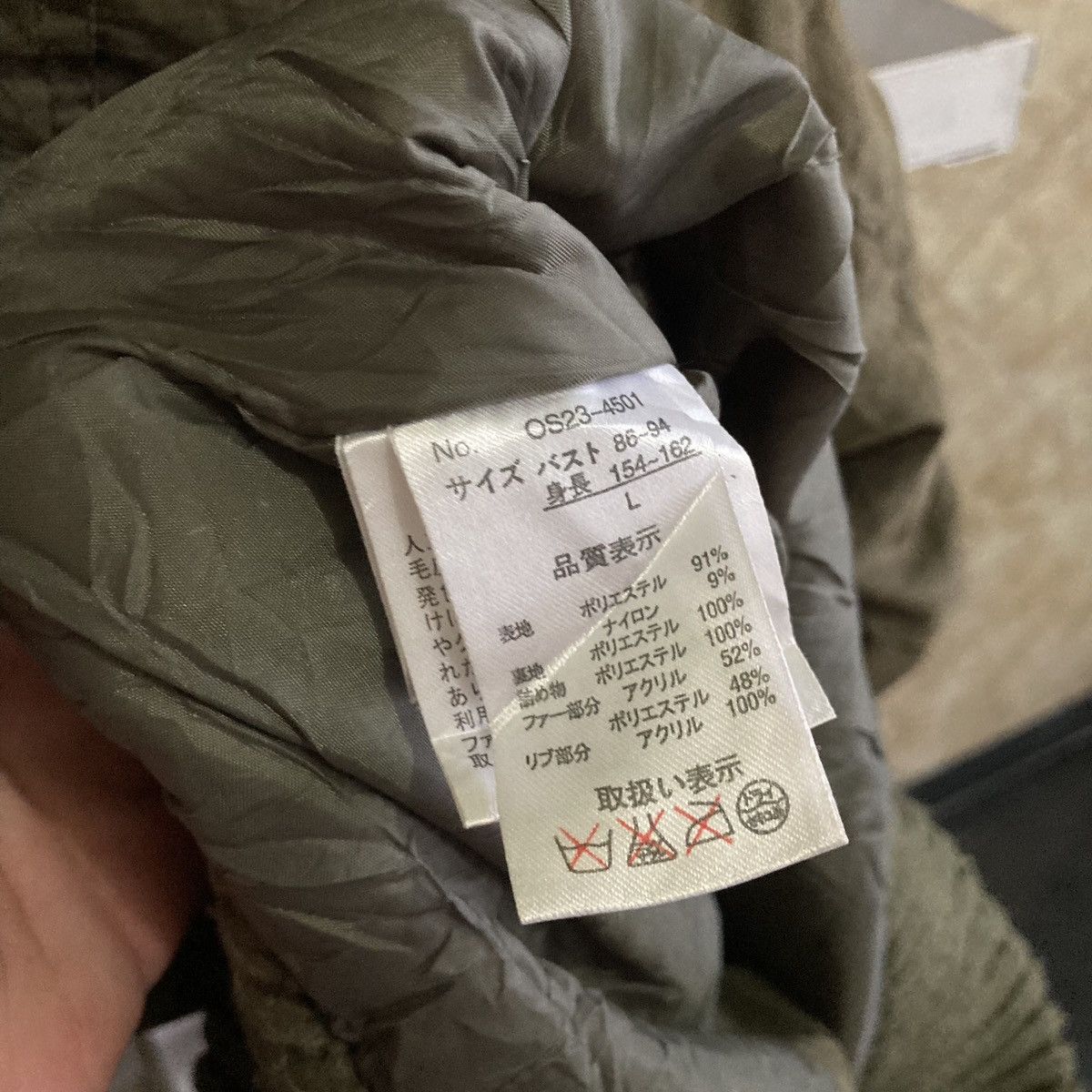 Le Grande Bleu (L.G.B.) SILVER MOON - Bondage Bono Fur Apocalypse Cargo Vkei Jacket Size US M / EU 48-50 / 2 - 11 Thumbnail