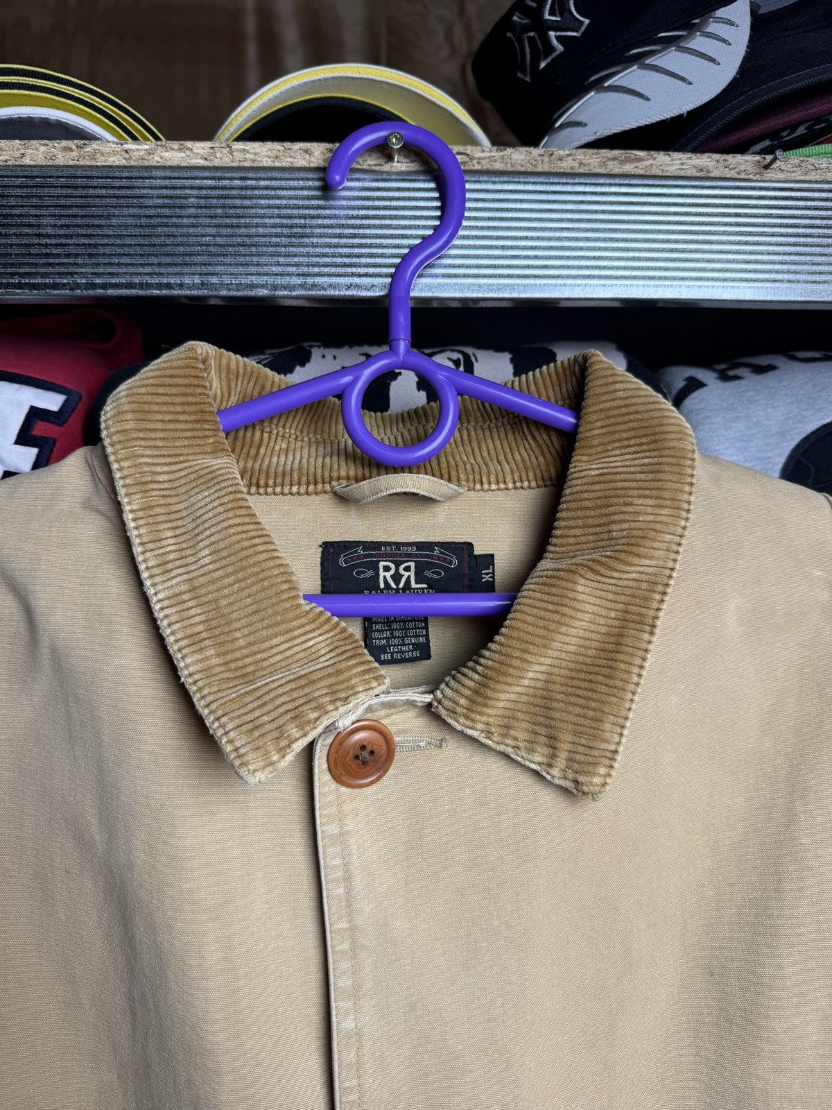 Ralph Lauren Vintage 1990s RRL Double RL Work Jacket Size US XL / EU 56 / 4 - 8 Thumbnail