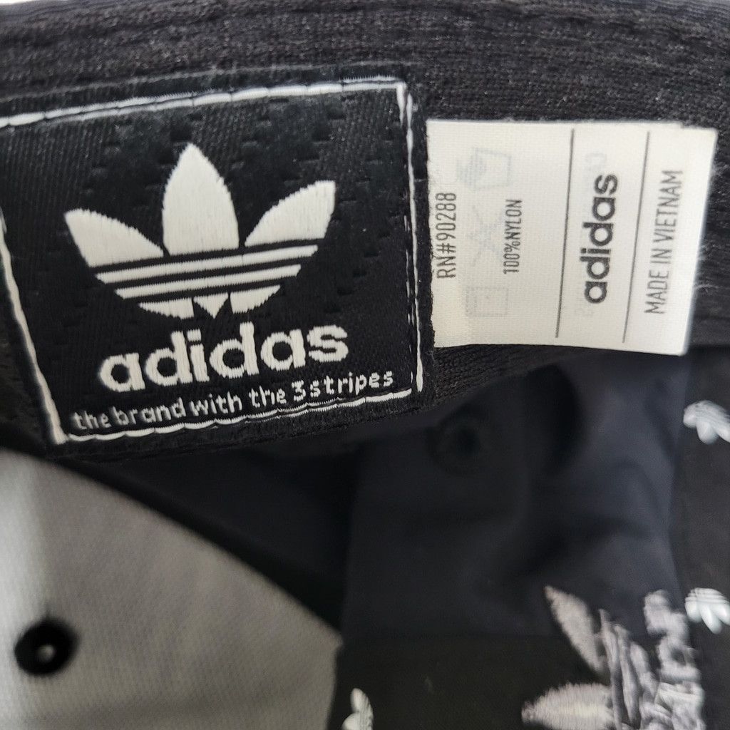 Adidas Adidas Baseball Hat Cap Black One Size Embroidered Logo Size ONE SIZE - 6 Thumbnail