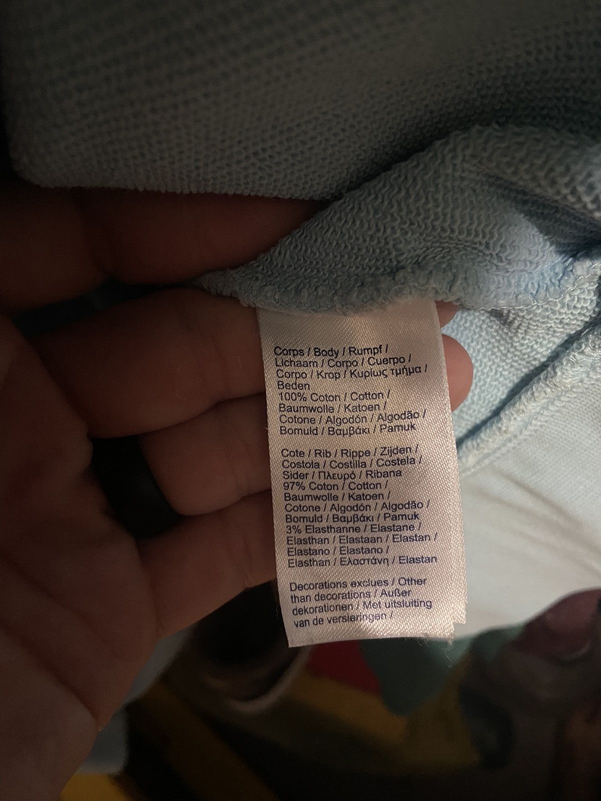 Lacoste × Supreme Supreme x Lacoste Blue Hoodie Size US L / EU 52-54 / 3 - 9 Thumbnail