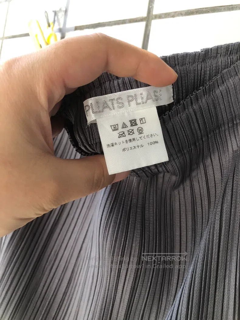 Issey Miyake Issey Miyake size:1 Gray Midi Skirt Size 31" - 2 Thumbnail